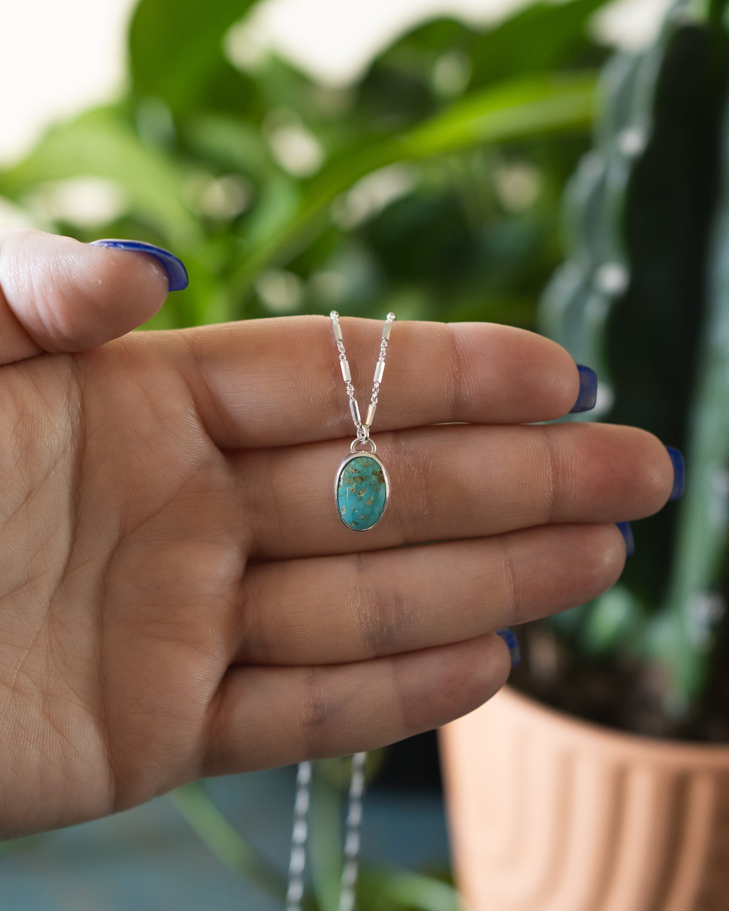 Natural Royston Turquoise Necklace
