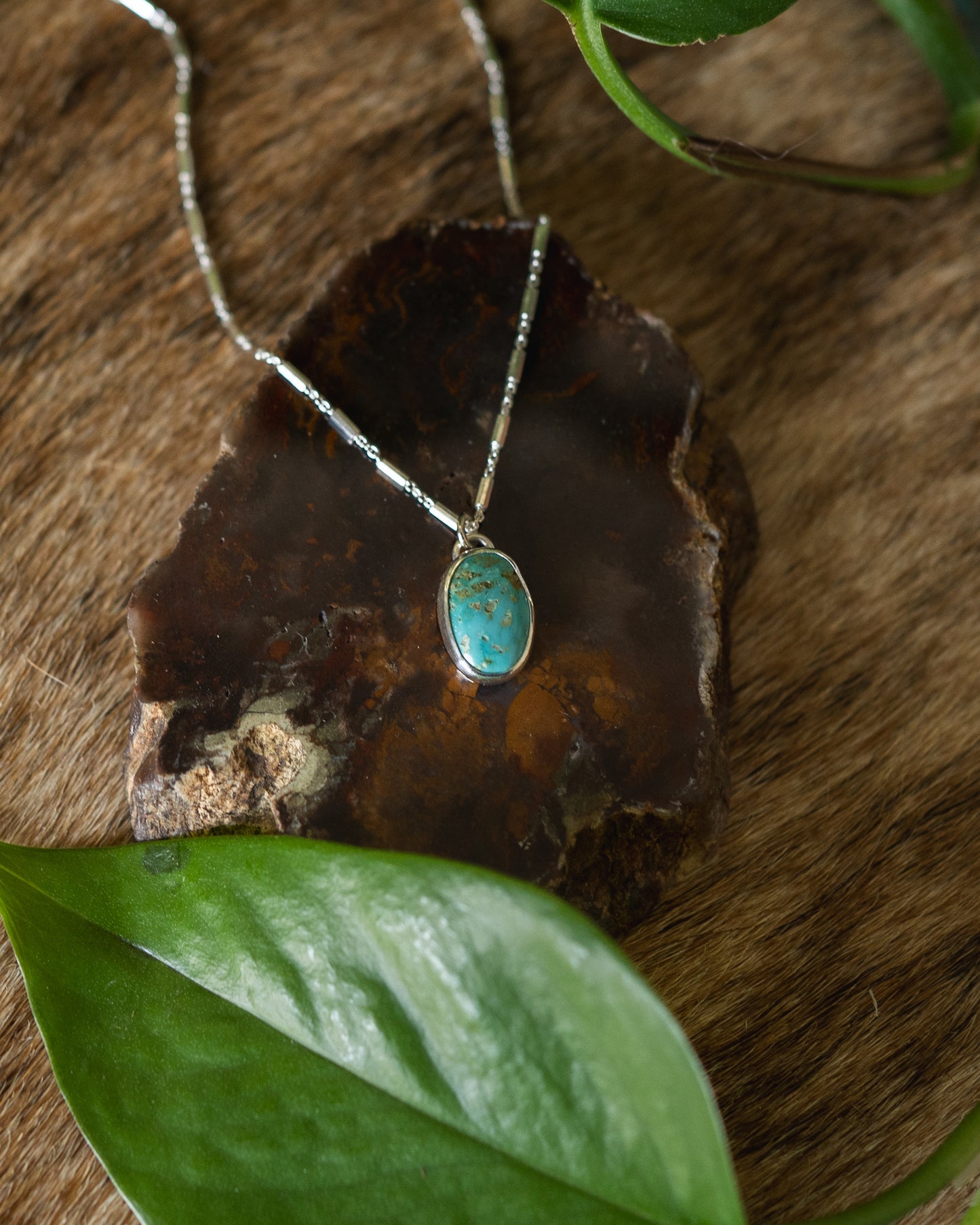 Natural Royston Turquoise Necklace
