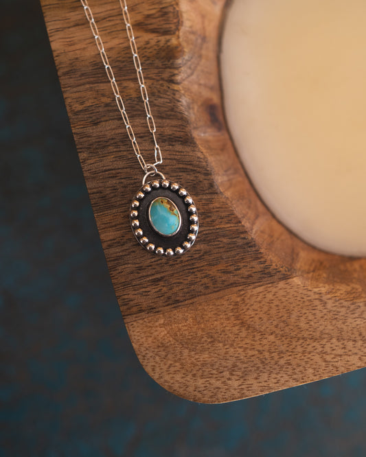 Natural Ol’ Willie Turquoise Shadow Necklace