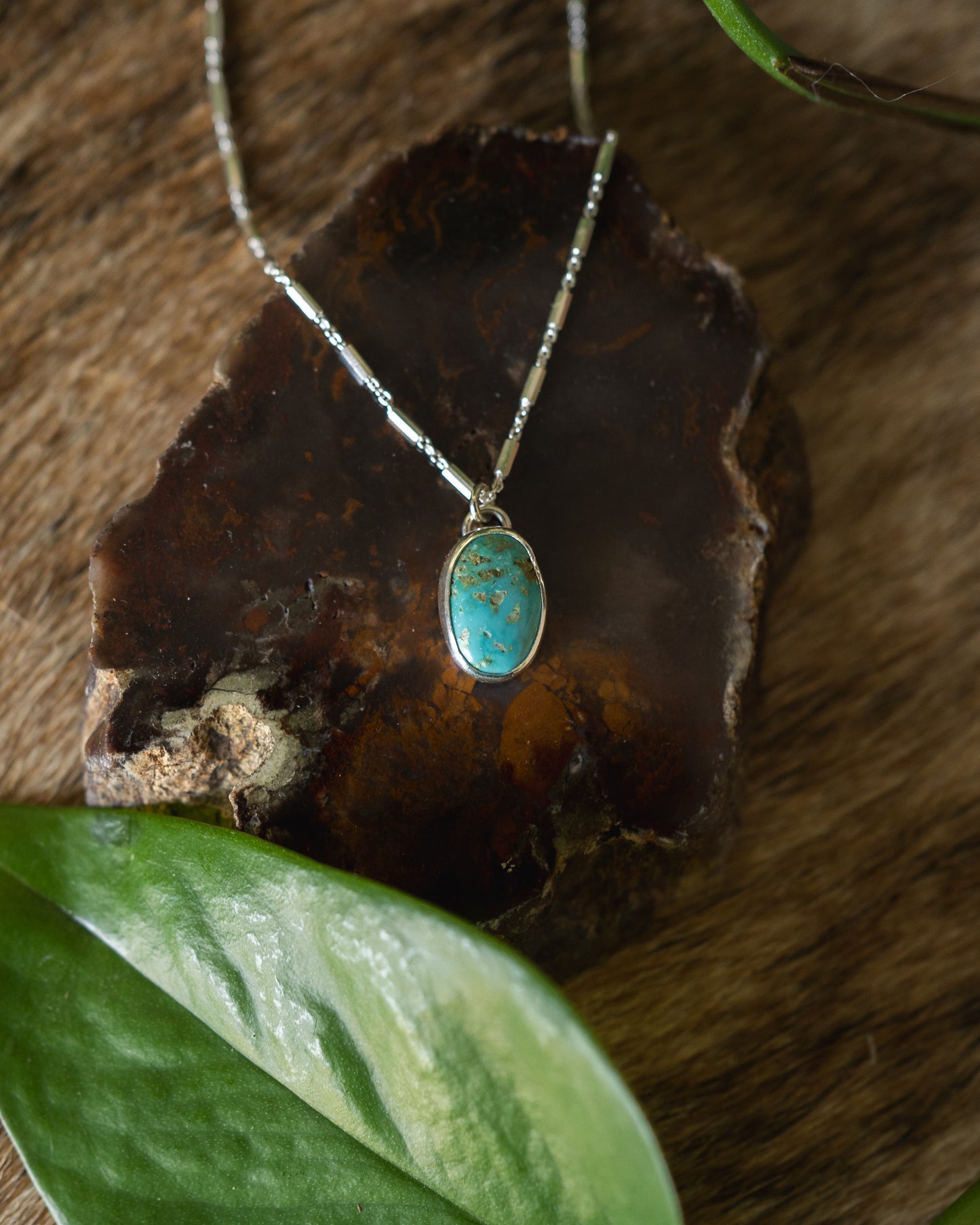Natural Royston Turquoise Necklace