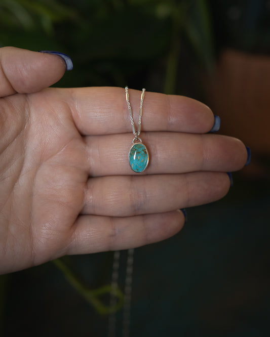 Natural Royston Turquoise Necklace