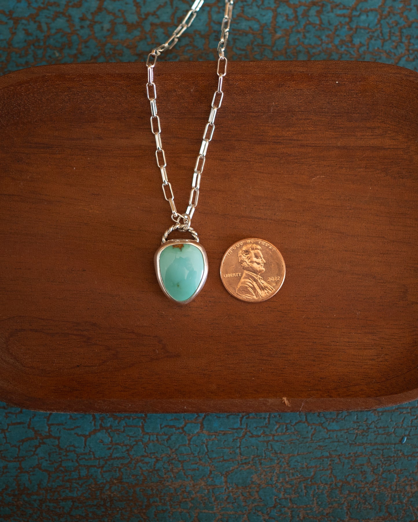 Natural Top Grade Royston Turquoise Necklace