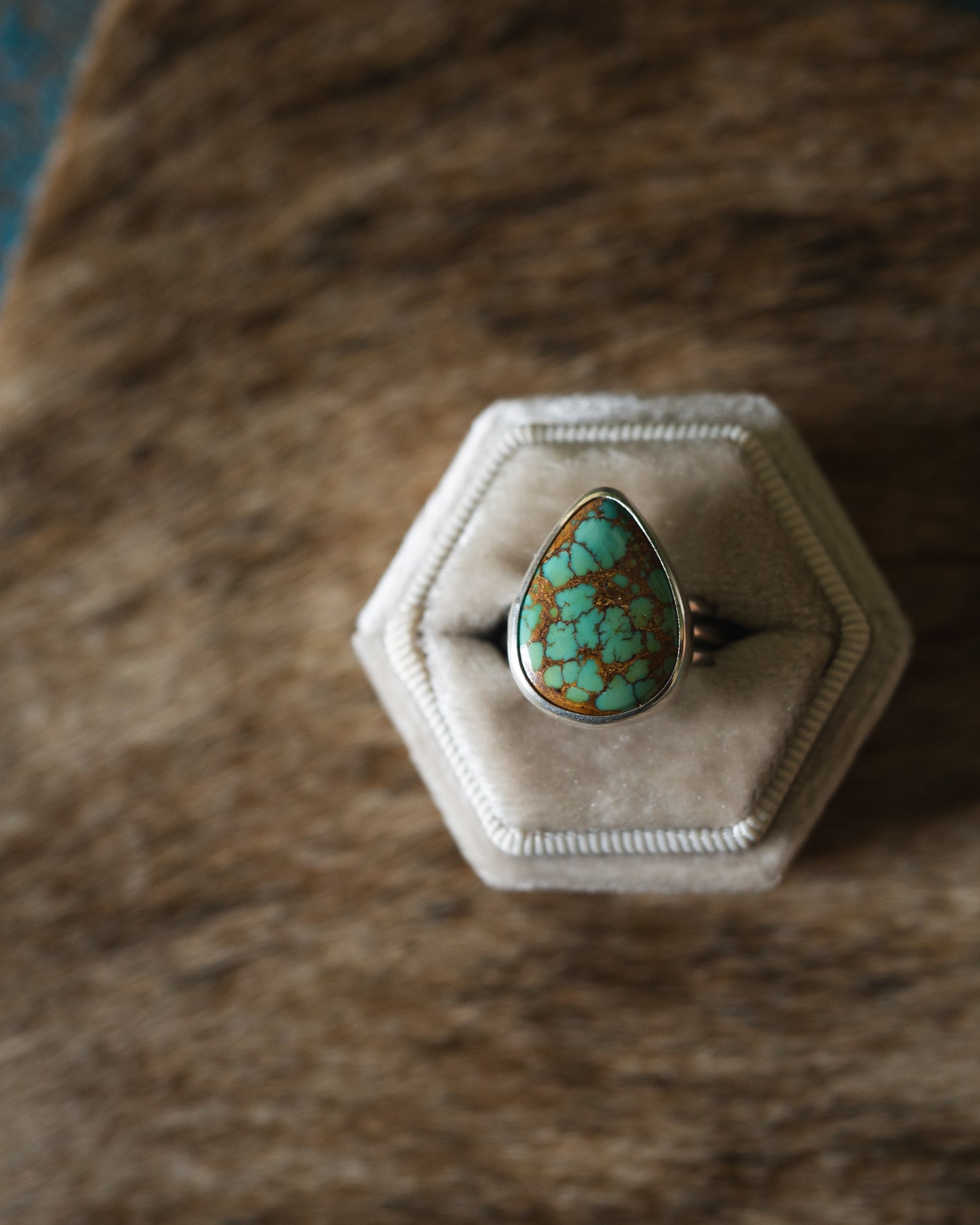 Natural Royston Turquoise Ring