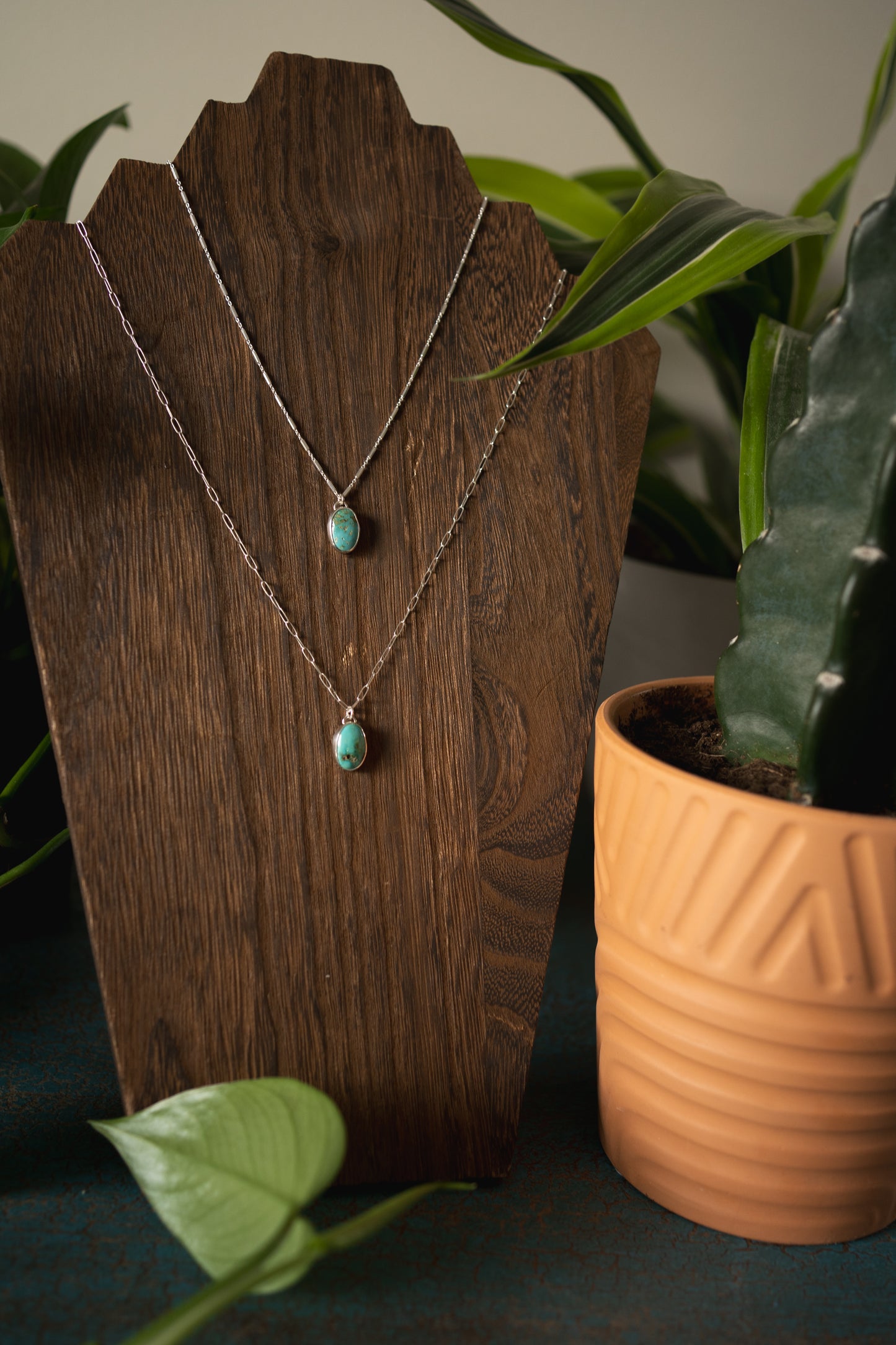 Natural Royston Turquoise Necklace