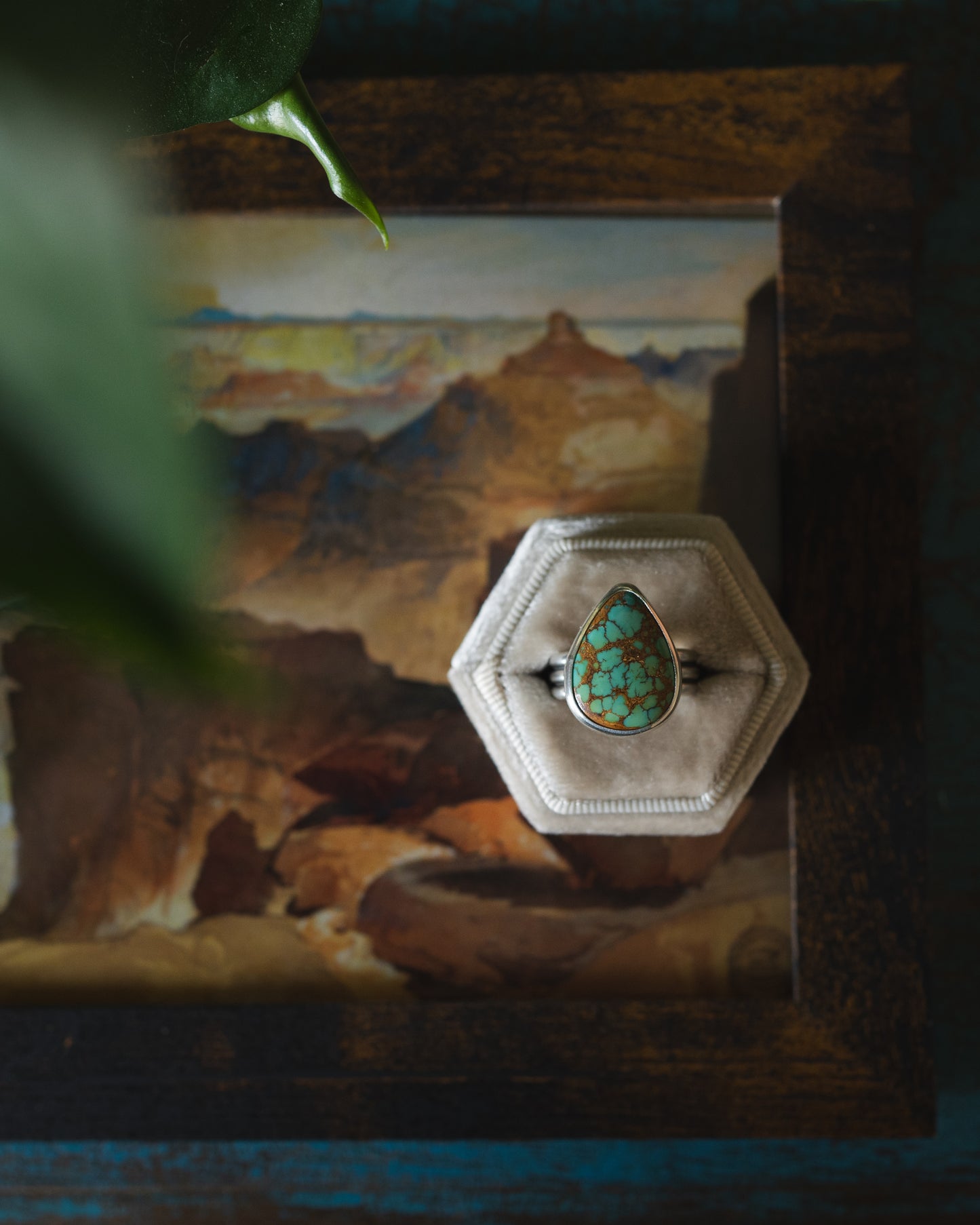Natural Royston Turquoise Ring