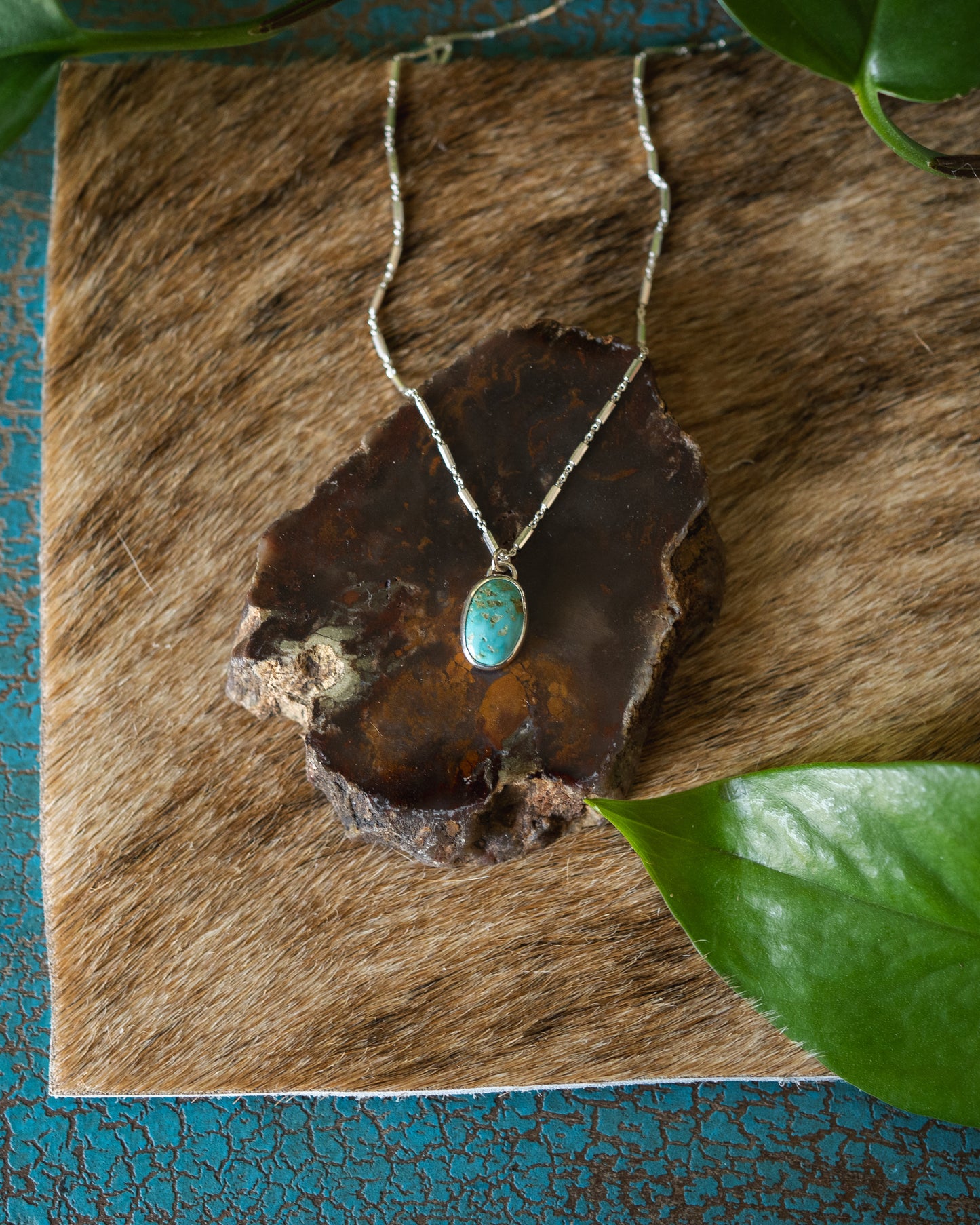 Natural Royston Turquoise Necklace