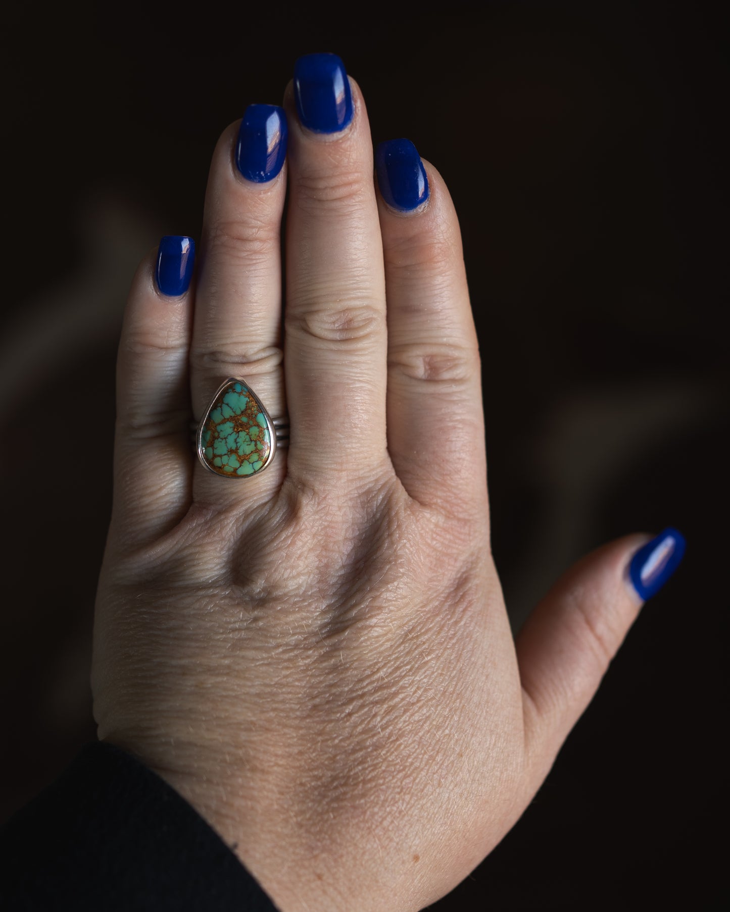 Natural Royston Turquoise Ring