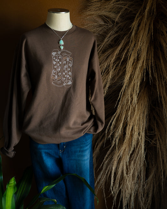 Sweet Boots Crewneck Sweatshirt