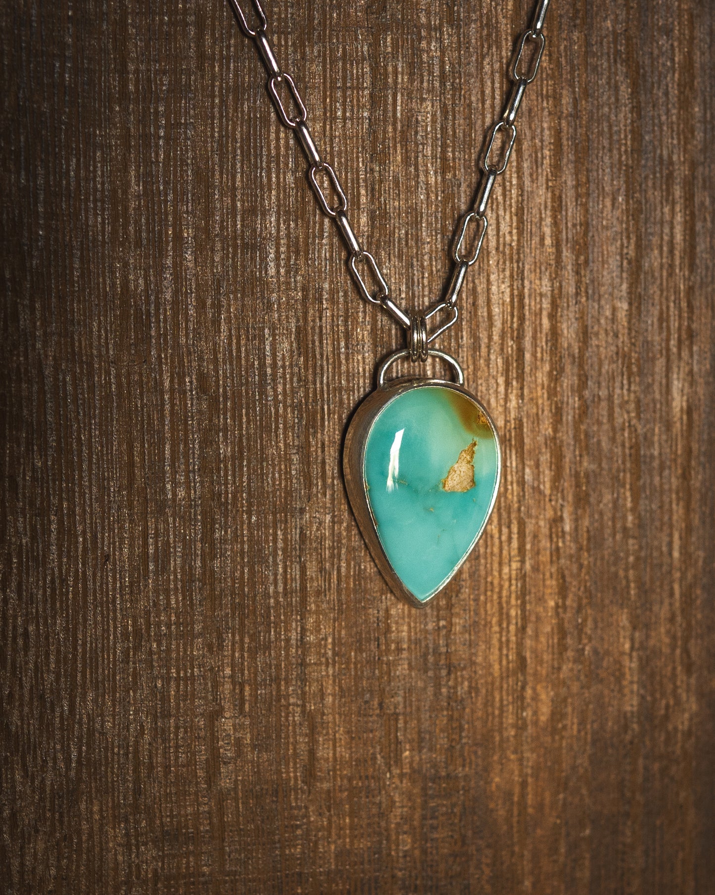 Natural Royston Turquoise Necklace