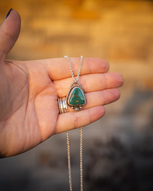 Natural Royston Turquoise Necklace