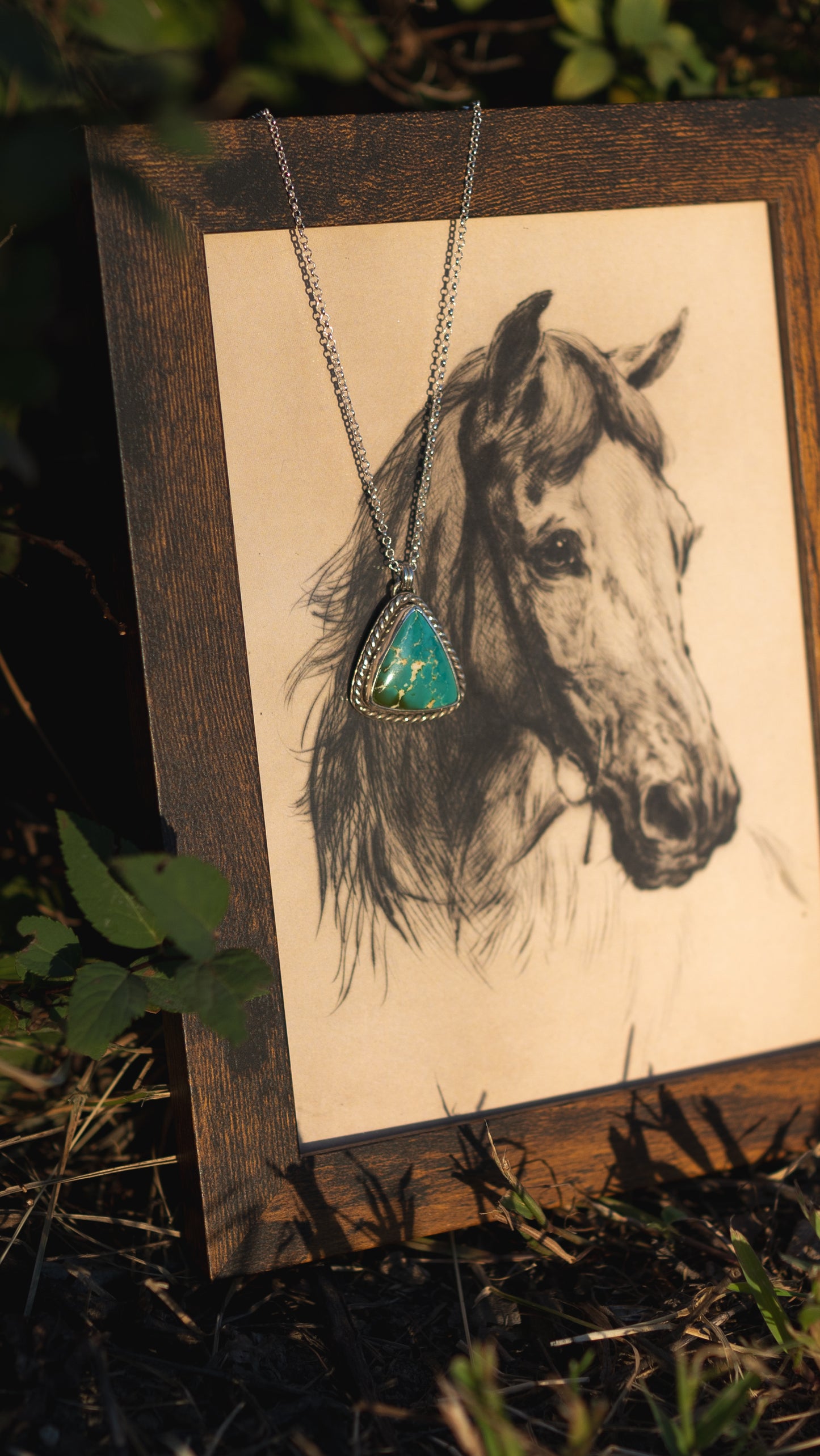 Natural Top Grade Royston Turquoise Necklace