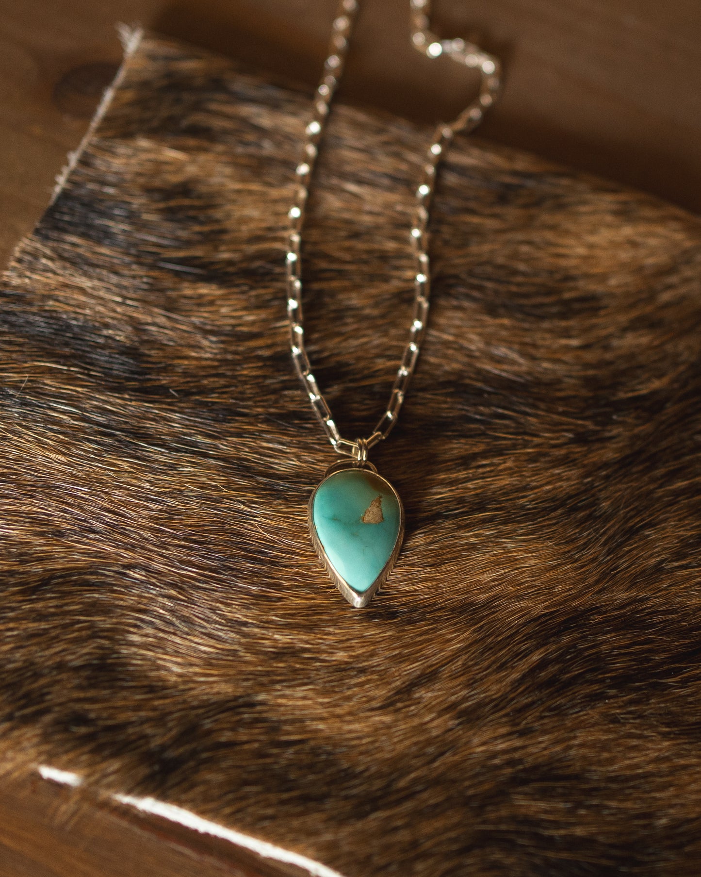 Natural Royston Turquoise Necklace