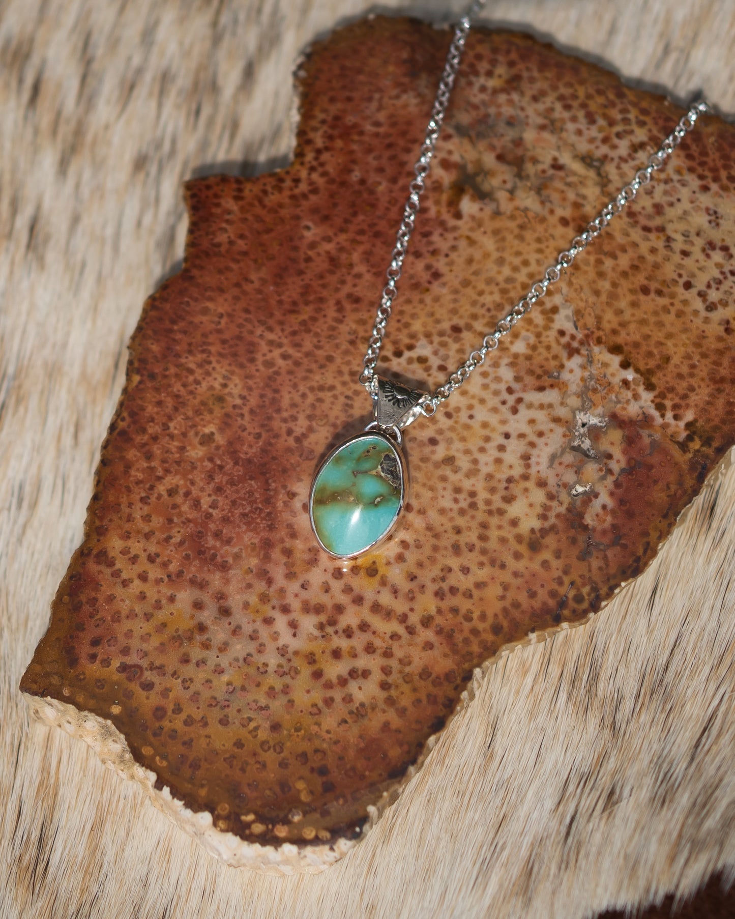 Natural Happy Turquoise Necklace