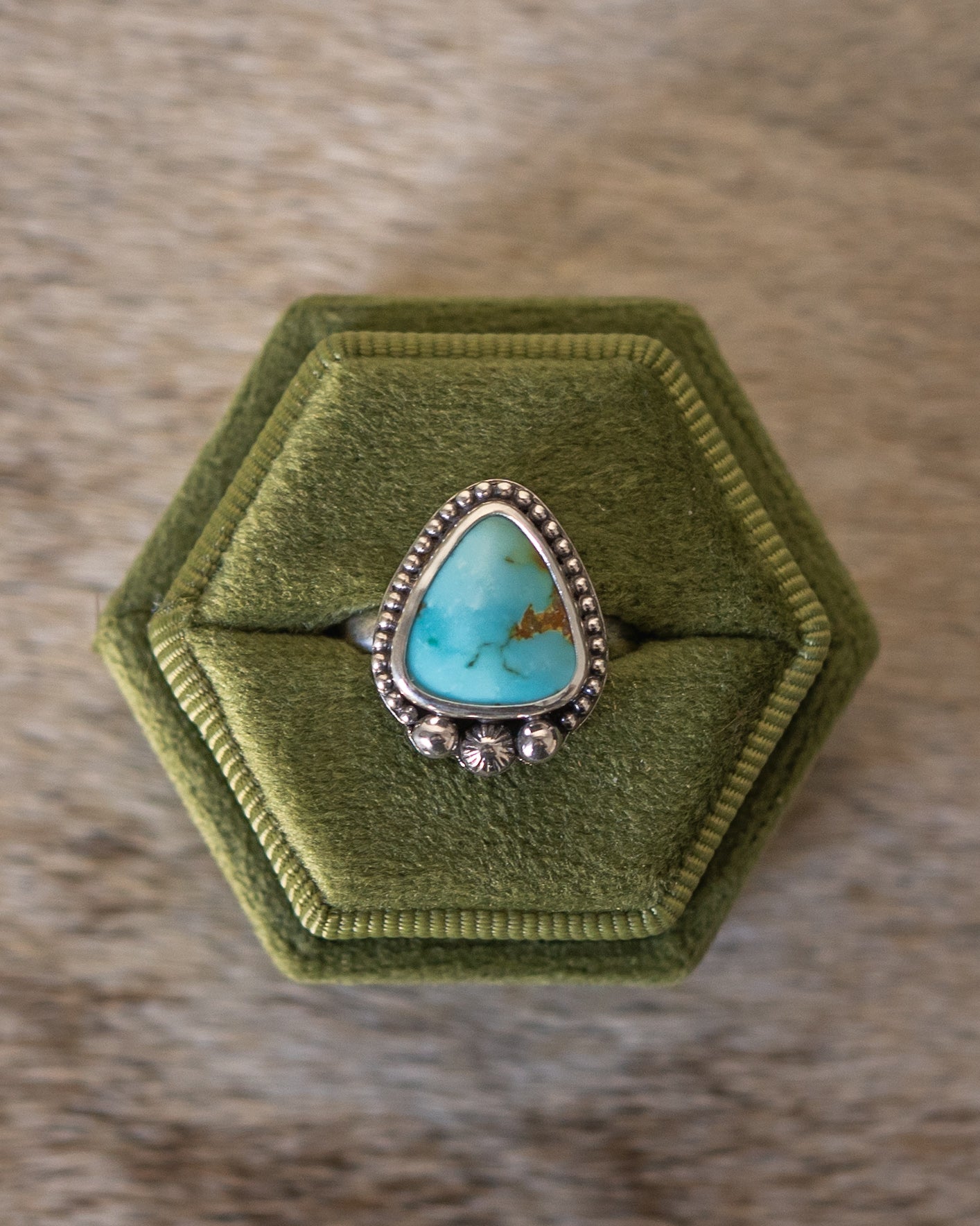 Natural Ol’ Willie Turquoise Ring