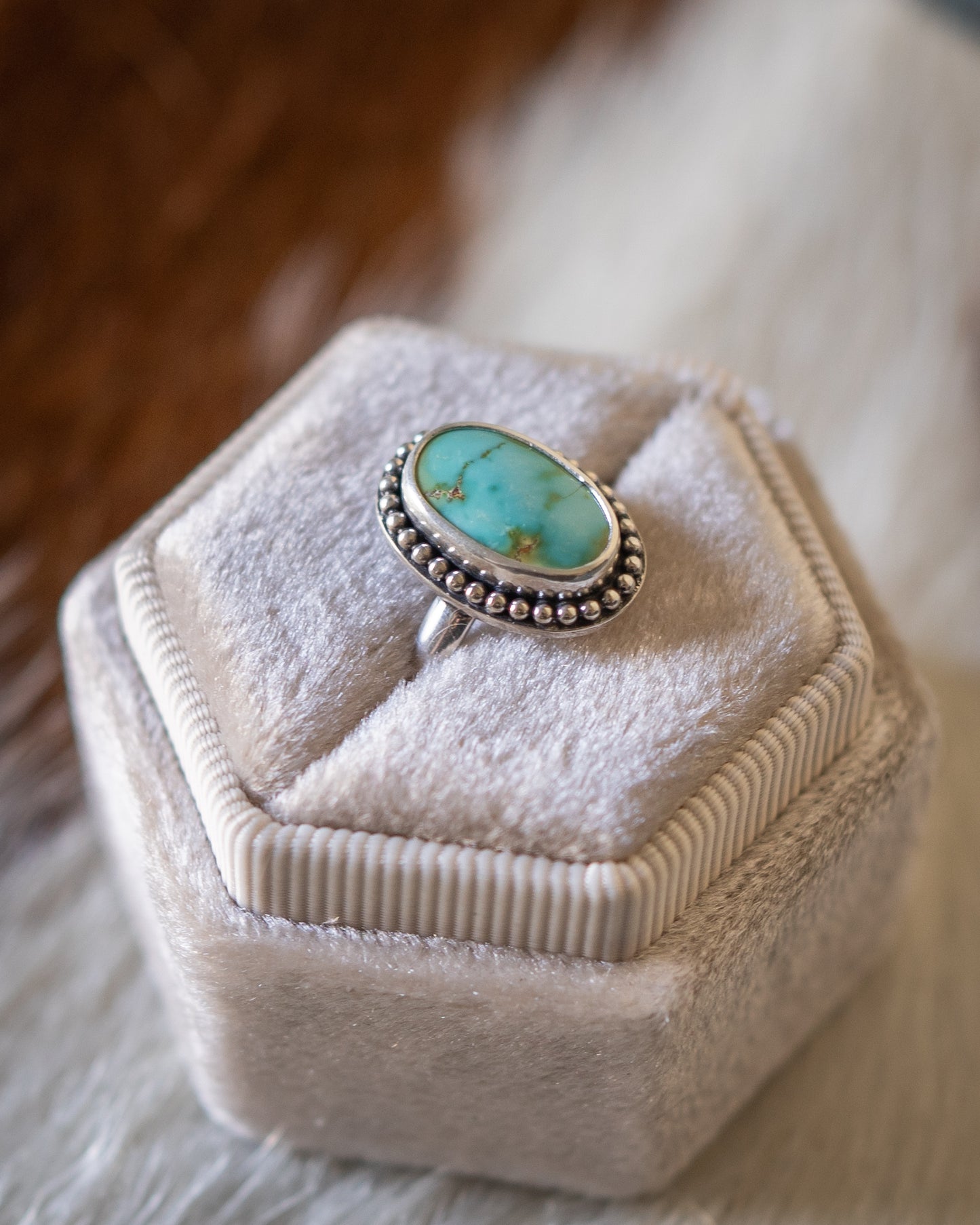 Natural Ol’ Willie Turquoise Ring