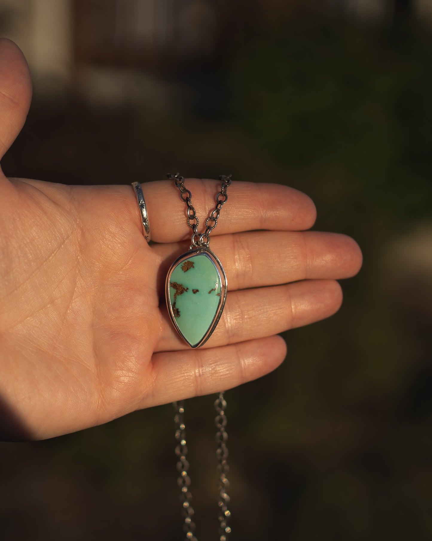 Natural High Grade Royston Turquoise Necklace