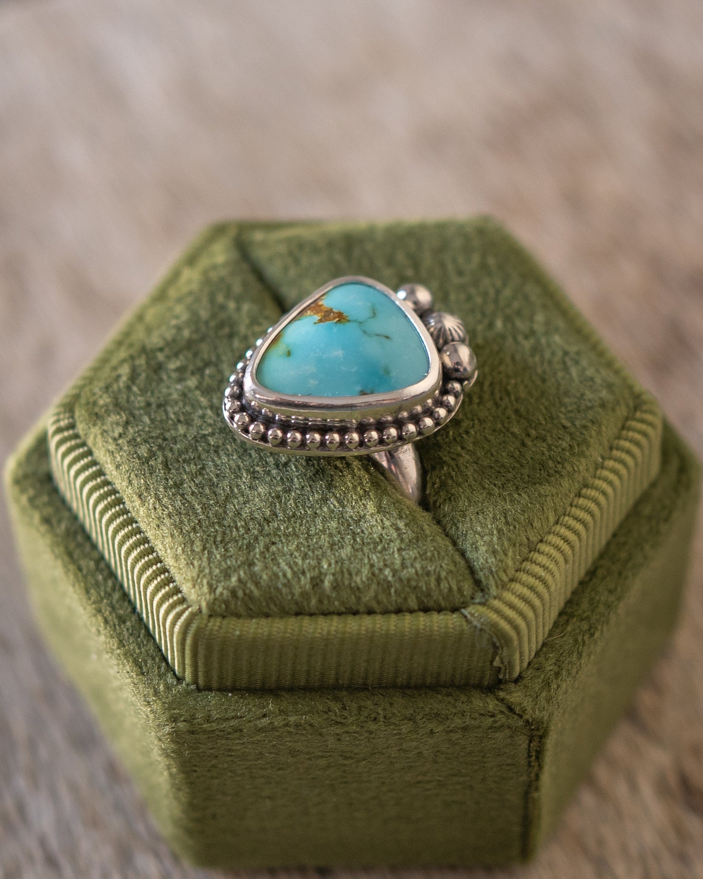 Natural Ol’ Willie Turquoise Ring