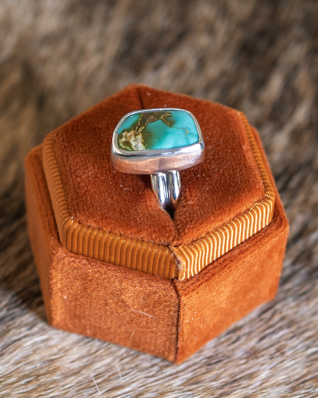 FBF Natural Royston Turquoise Ring