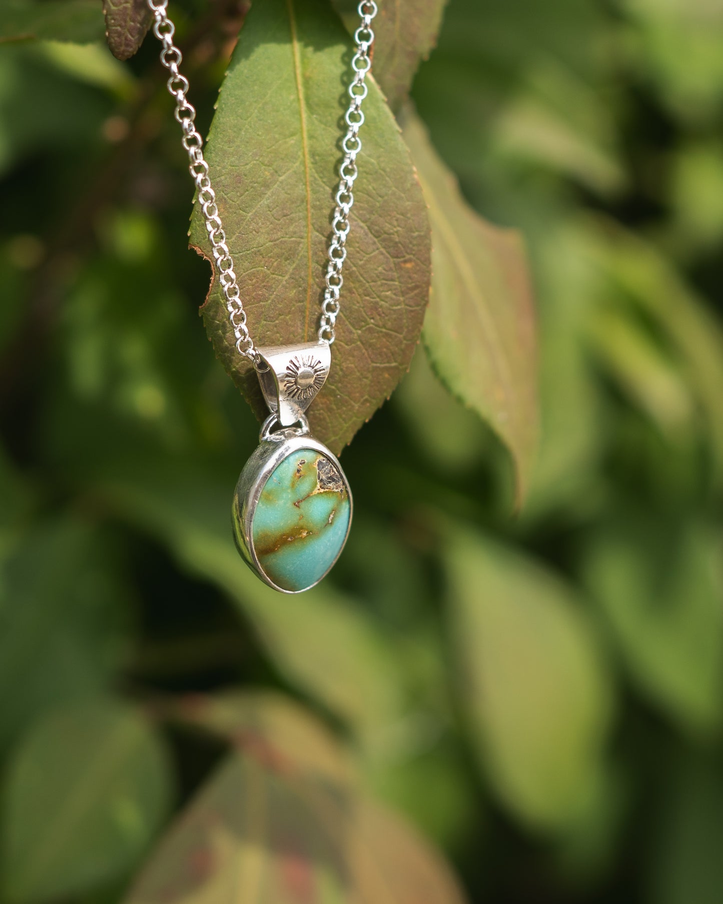 Natural Happy Turquoise Necklace