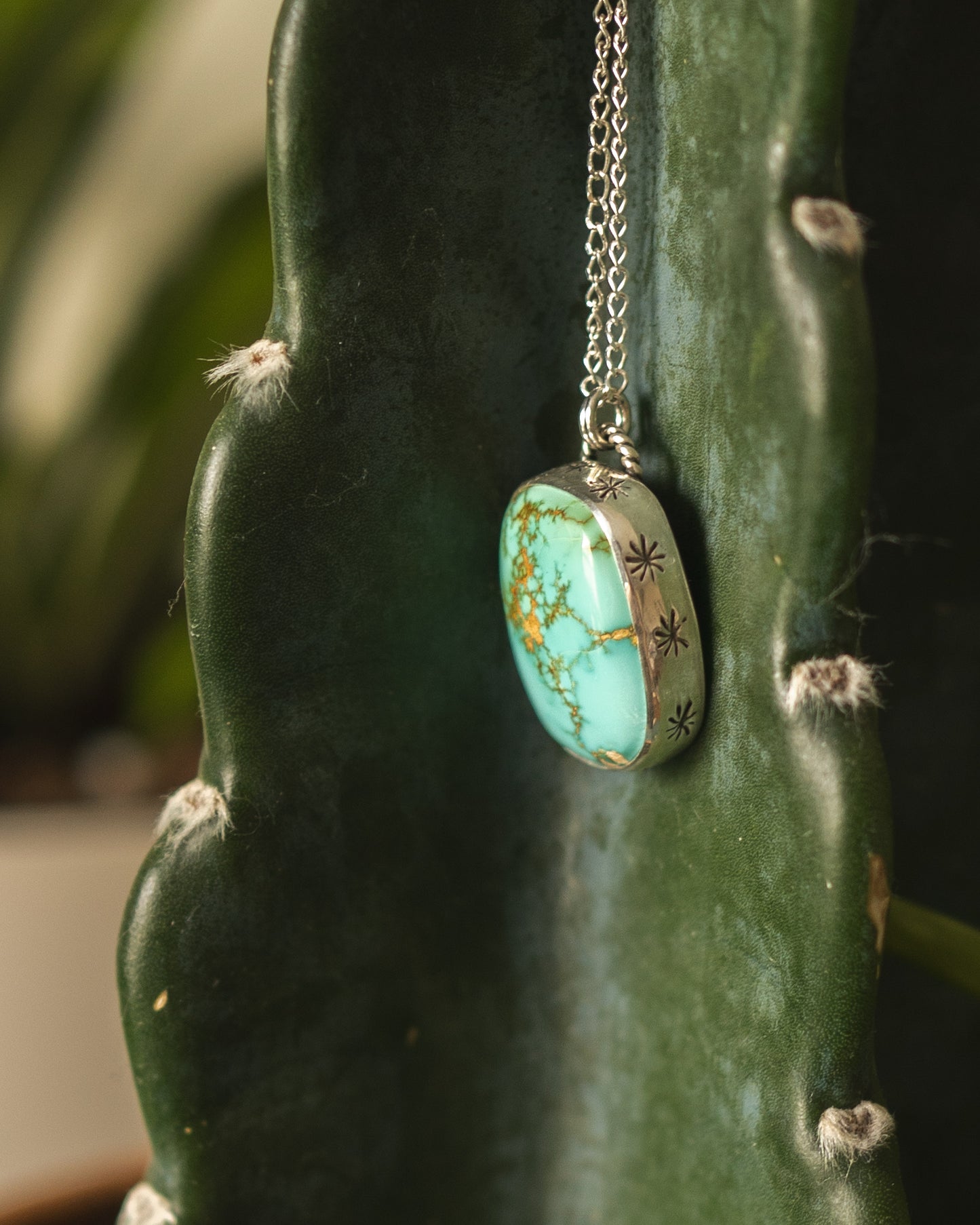 Natural Royston Turquoise Necklace