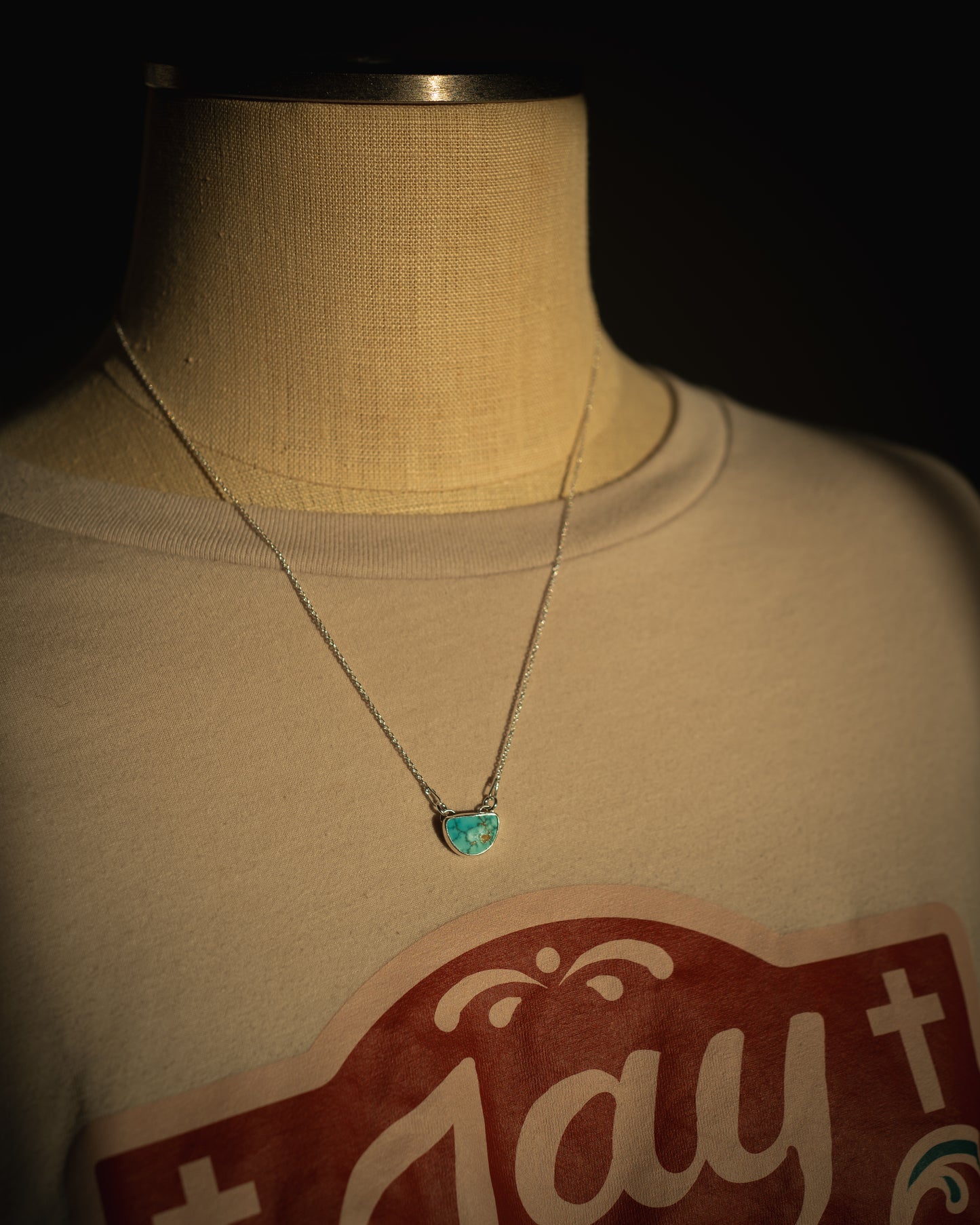 Dainty Natural Ol’ Willie Turquoise Necklace