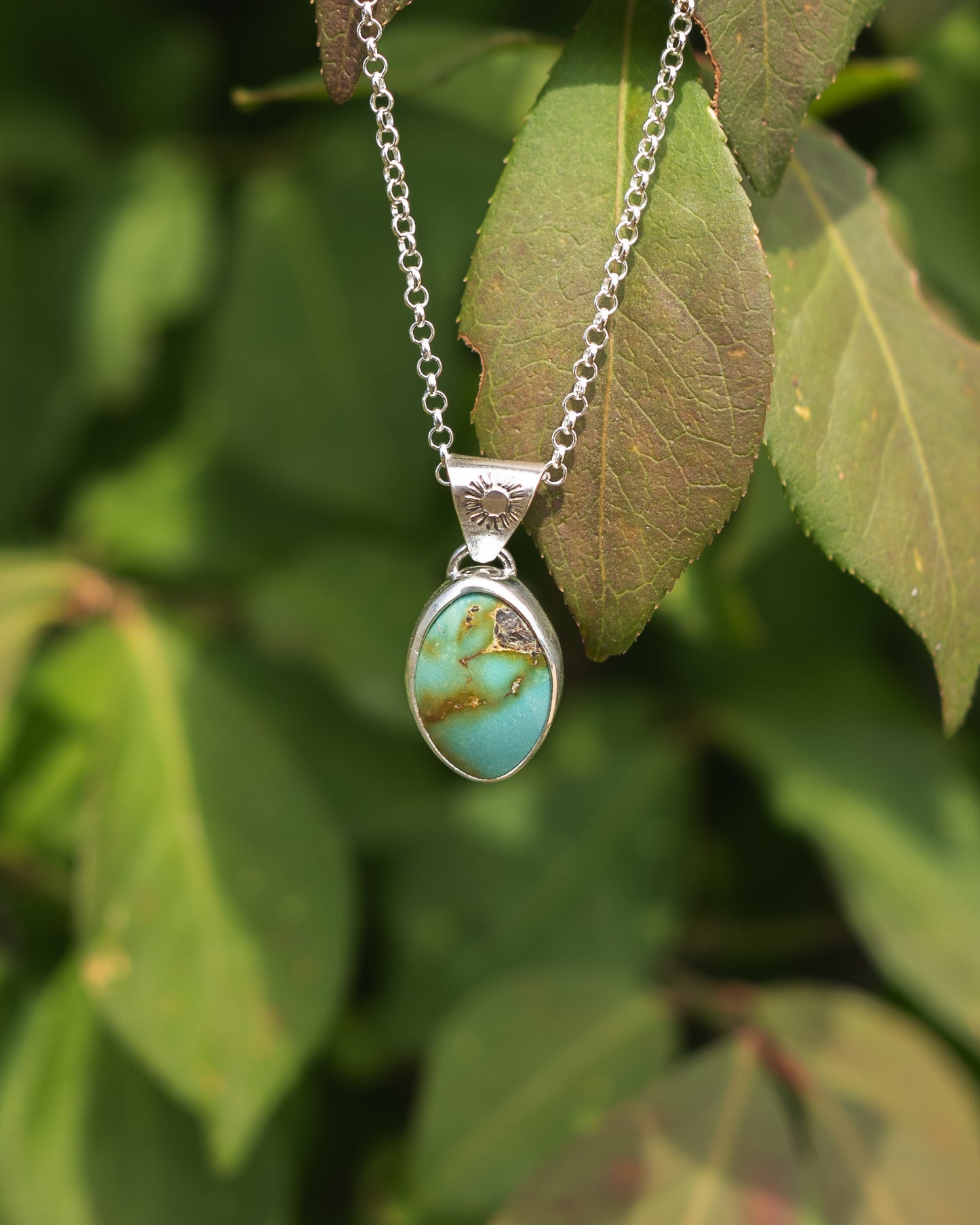 Natural Happy Turquoise Necklace