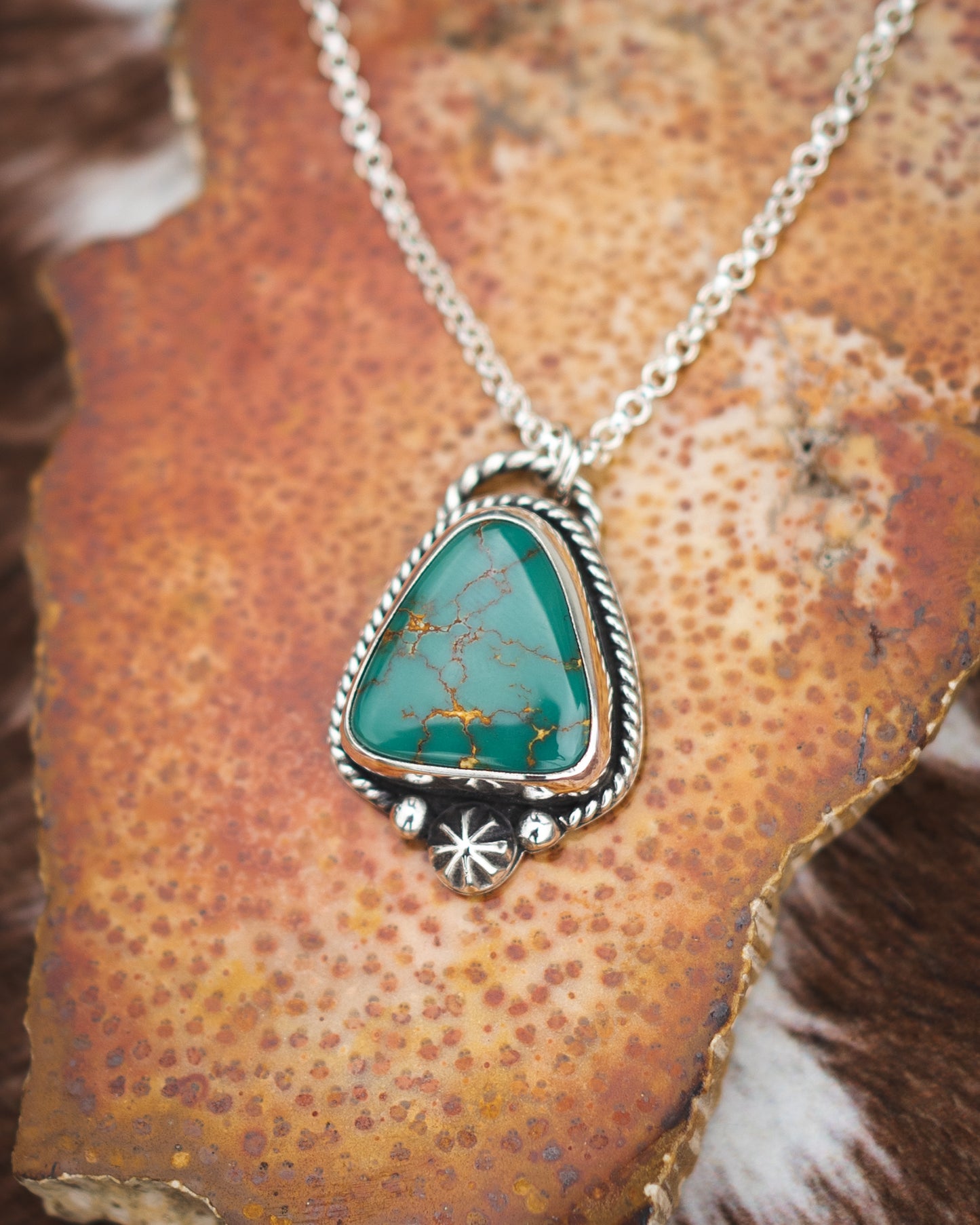 Natural Royston Turquoise Necklace