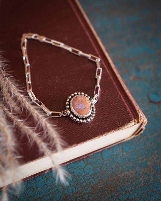 Natural Mexican Fire Opal Bracelet