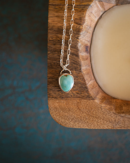Natural Top Grade Royston Turquoise Necklace