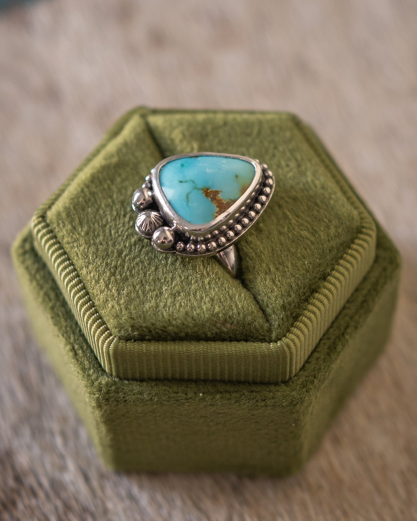 Natural Ol’ Willie Turquoise Ring