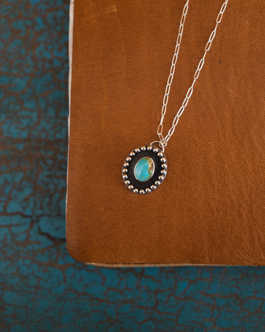 Natural Ol’ Willie Turquoise Shadow Necklace
