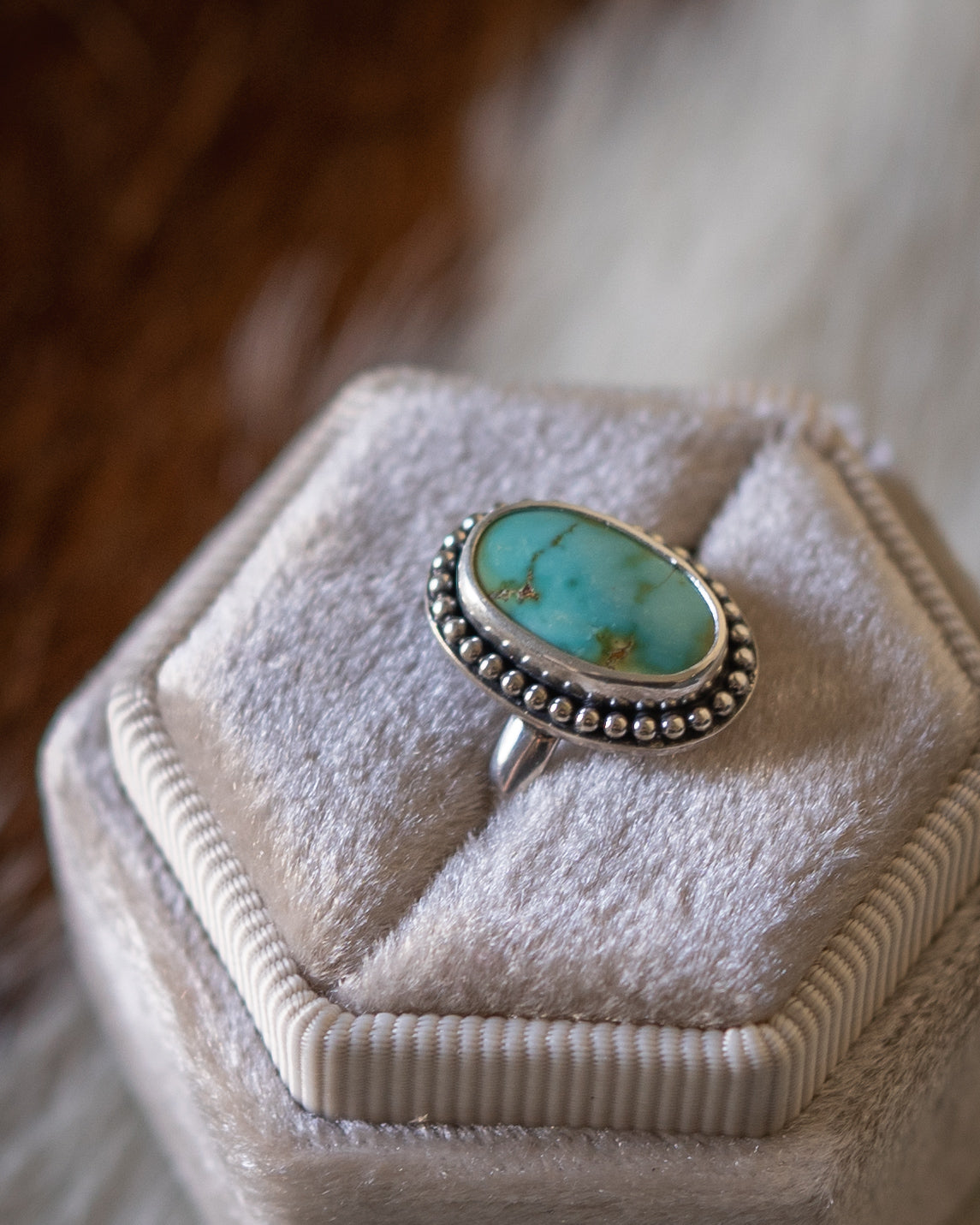 Natural Ol’ Willie Turquoise Ring