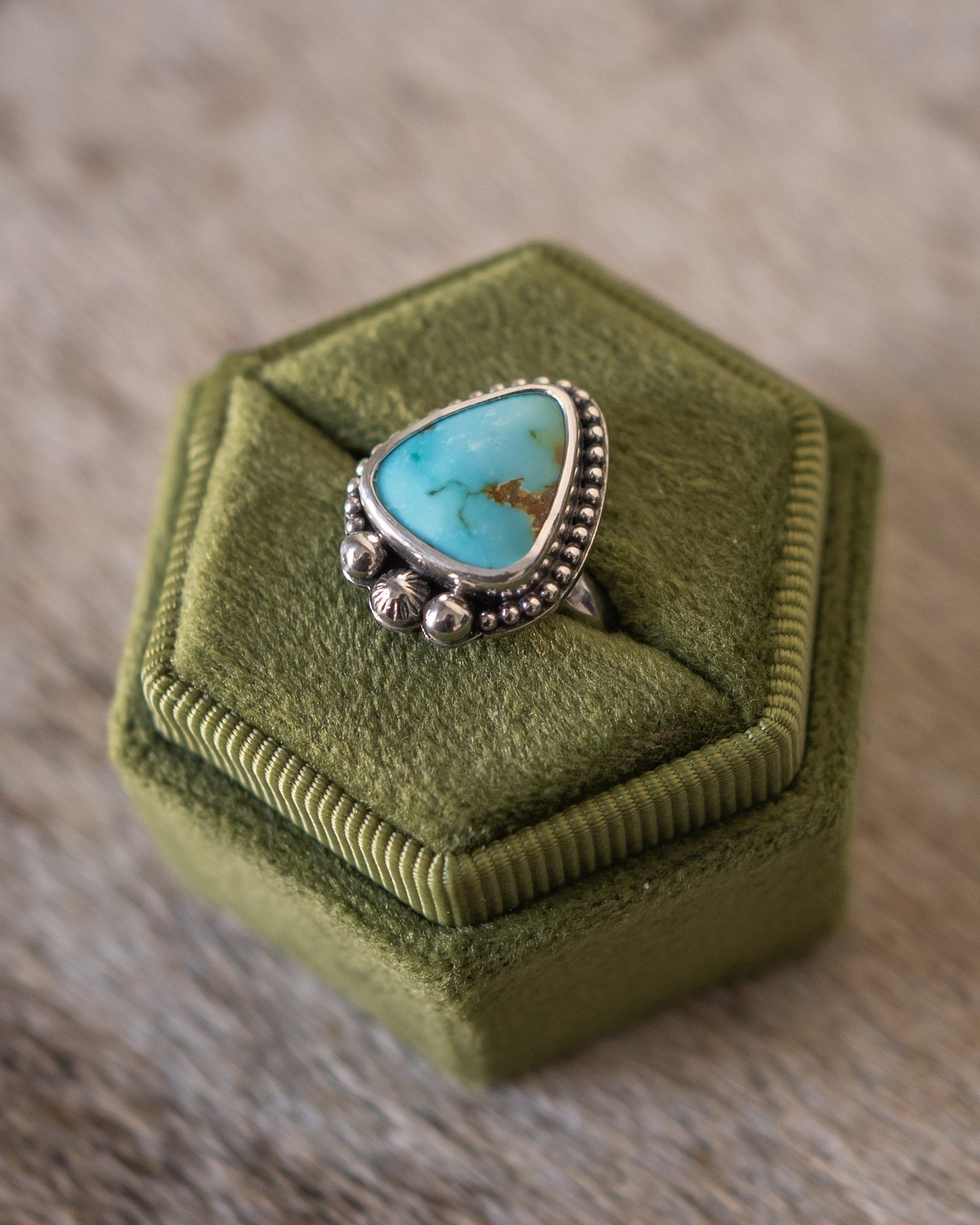 Natural Ol’ Willie Turquoise Ring