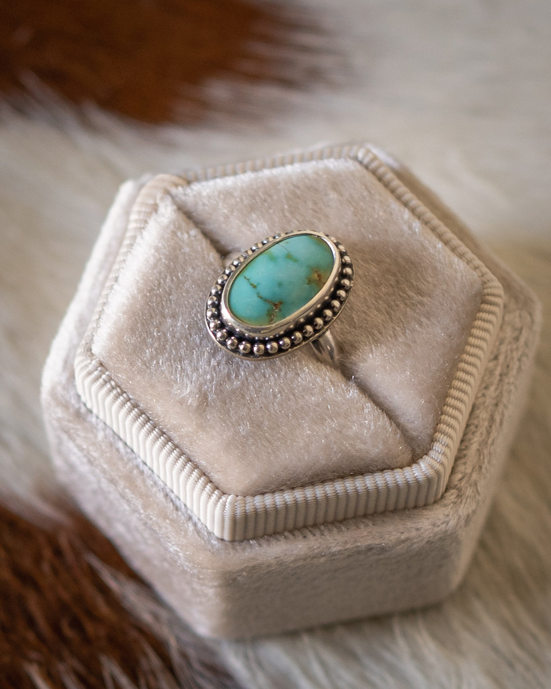 Natural Ol’ Willie Turquoise Ring