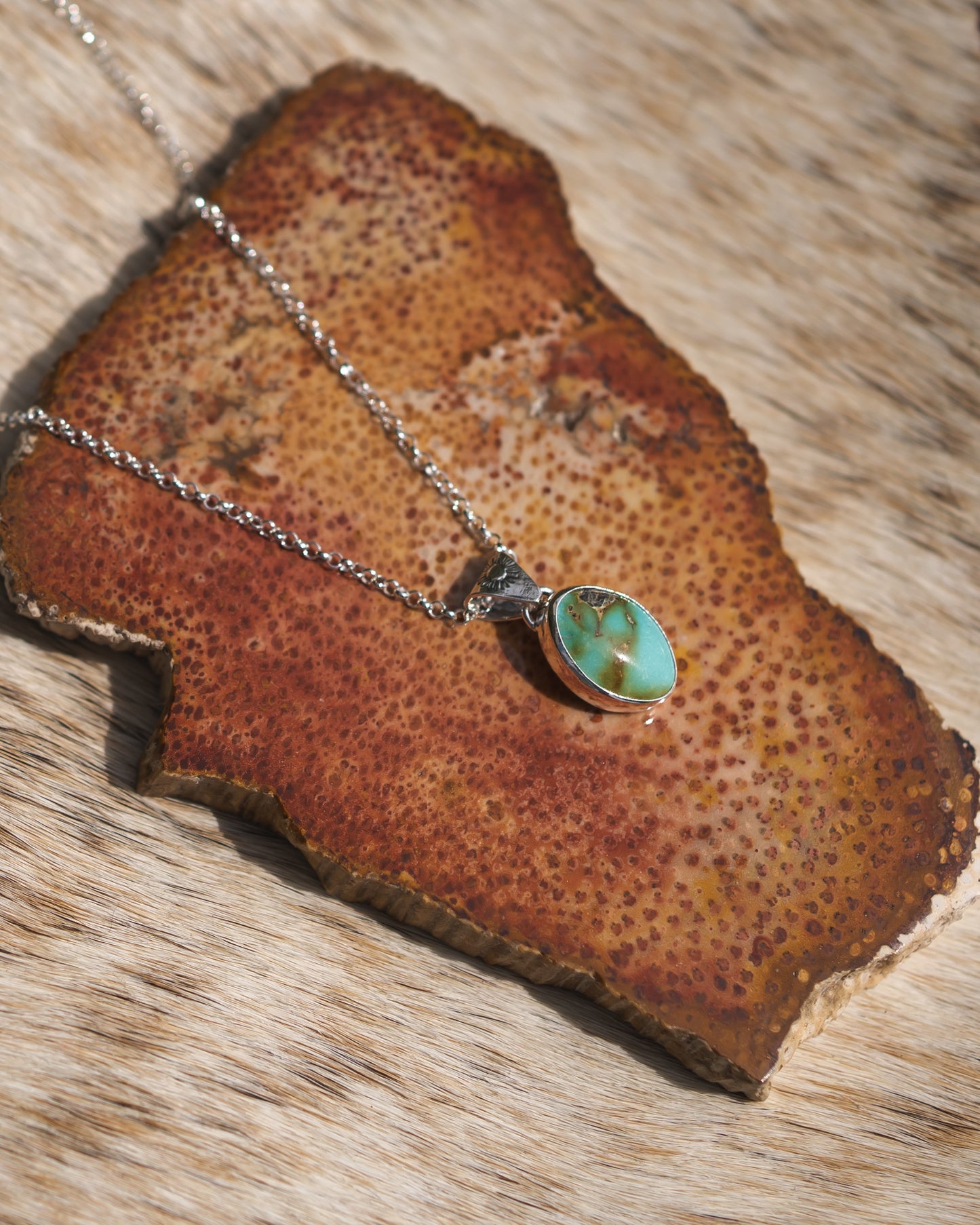 Natural Happy Turquoise Necklace