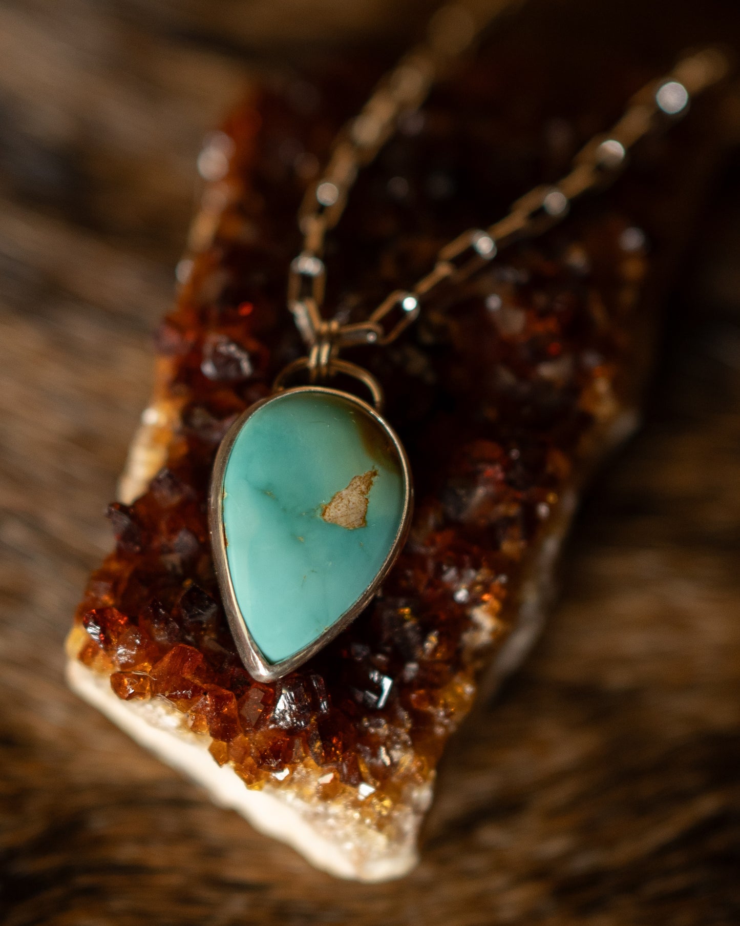 Natural Royston Turquoise Necklace