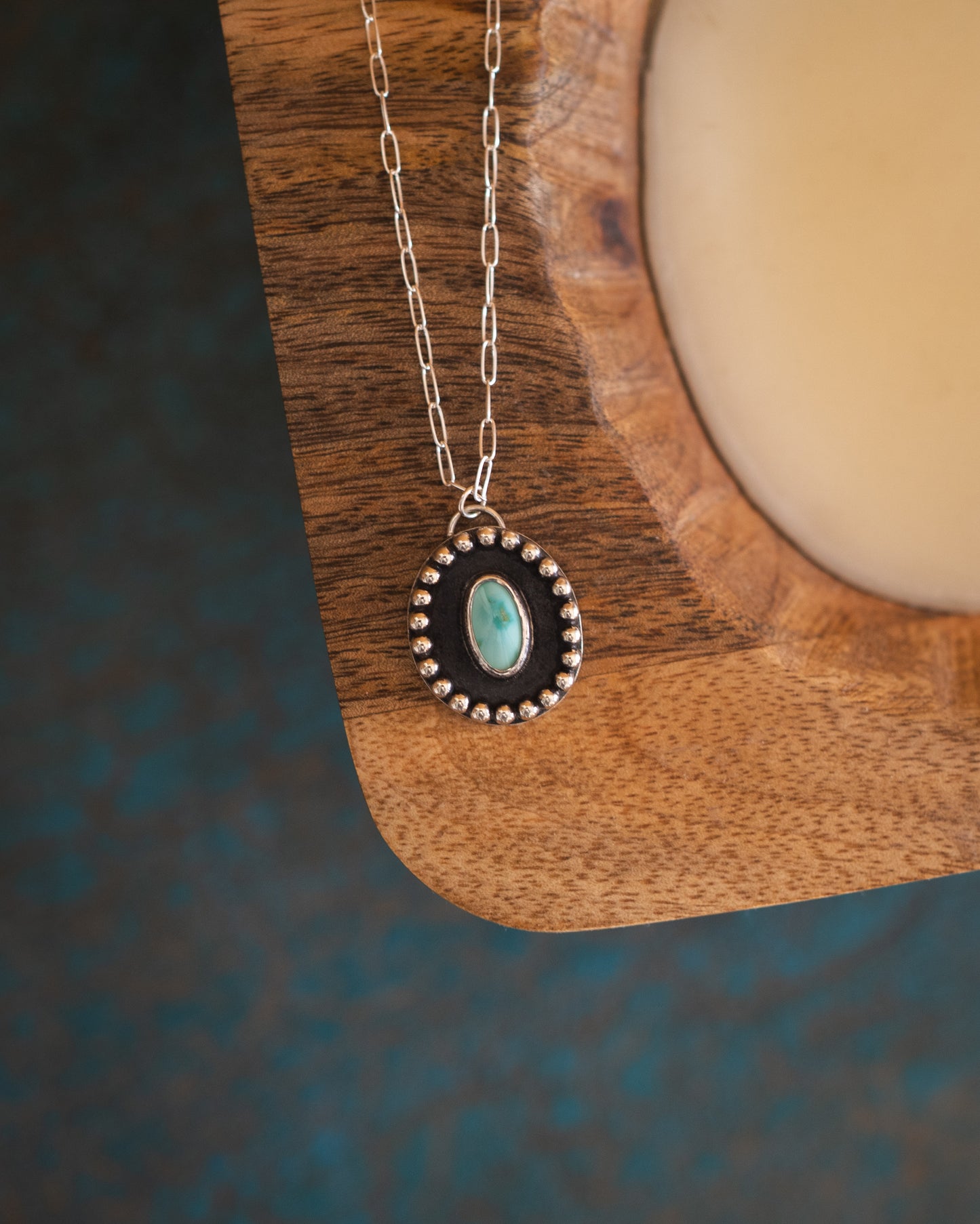 Natural Ol’ Willie Turquoise Shadow Necklace