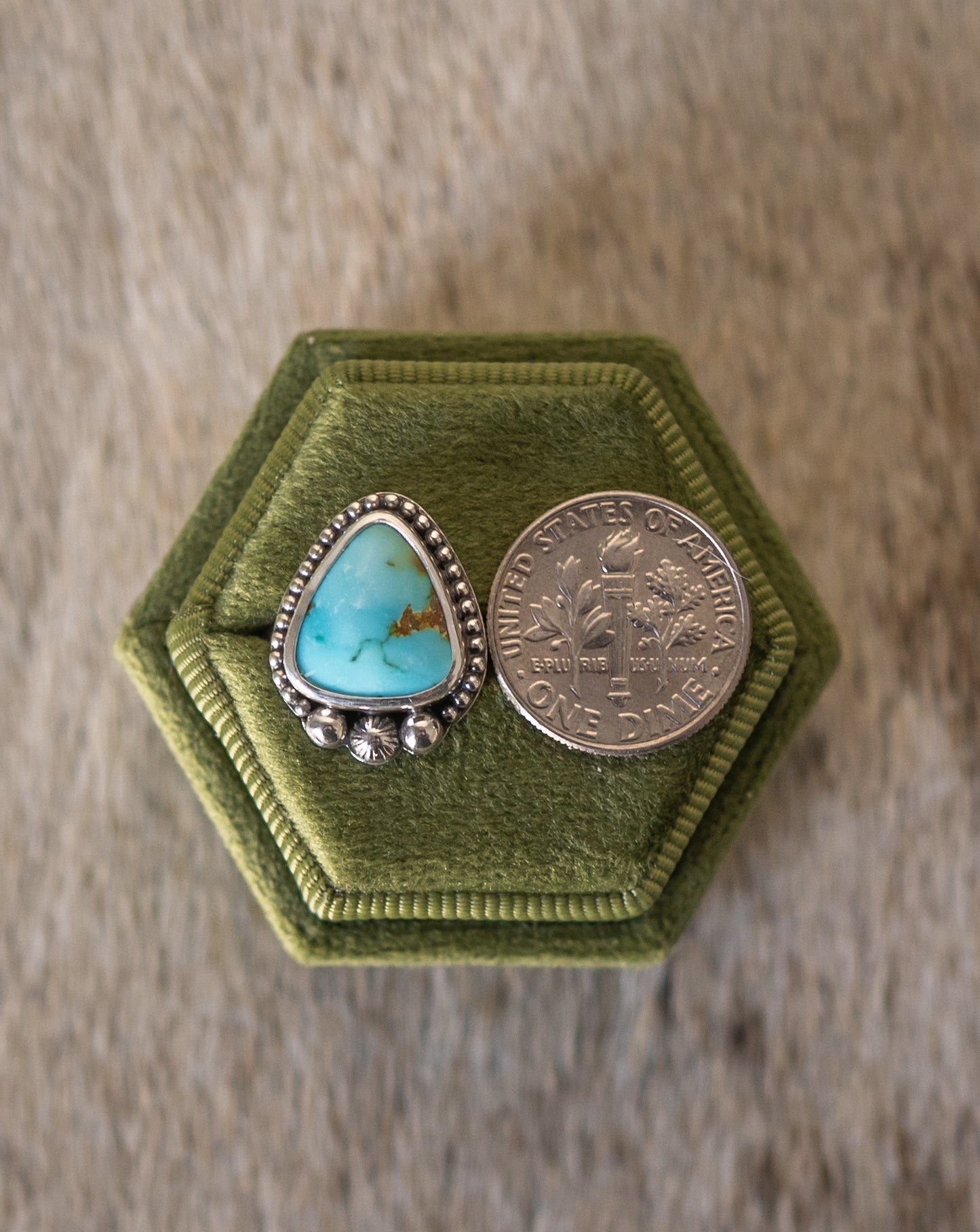 Natural Ol’ Willie Turquoise Ring