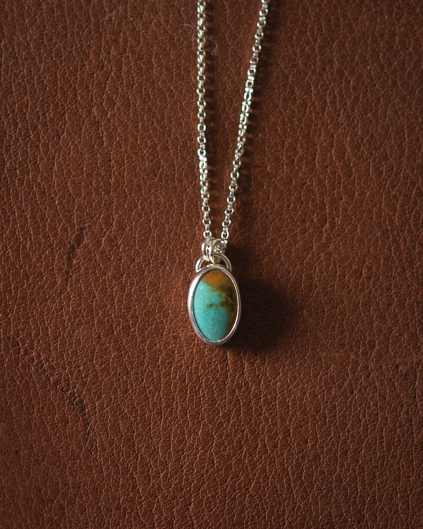 Dainty Natural Ol’ Willie Turquoise Necklace