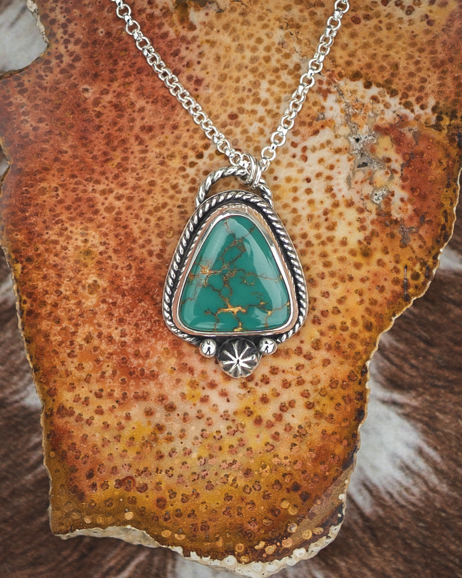 Natural Royston Turquoise Necklace