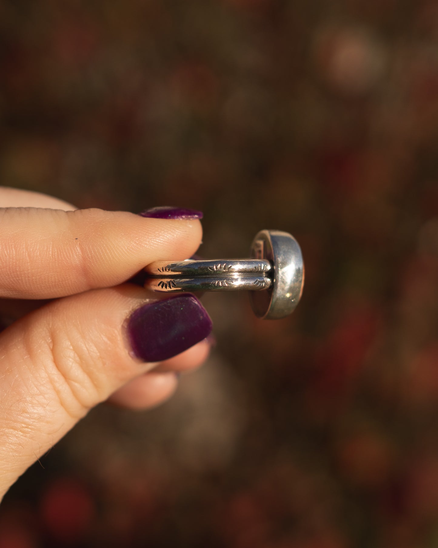 Natural Mexican Fire Opal Ring