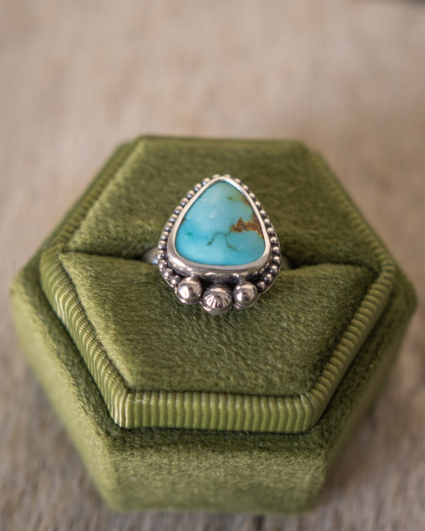 Natural Ol’ Willie Turquoise Ring