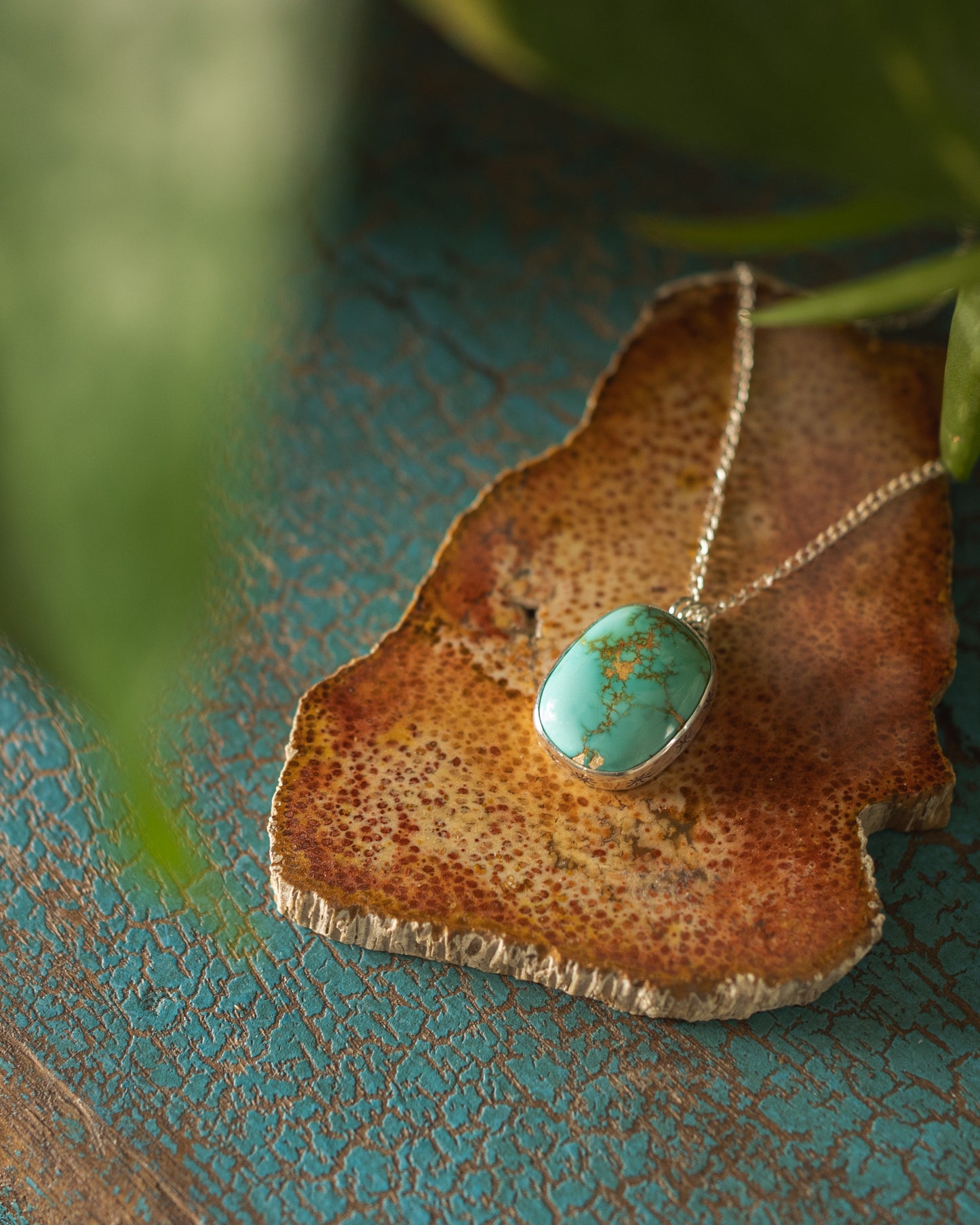 Natural Royston Turquoise Necklace