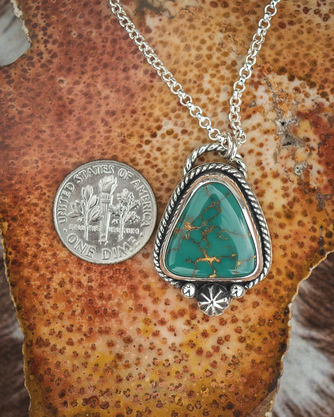 Natural Royston Turquoise Necklace