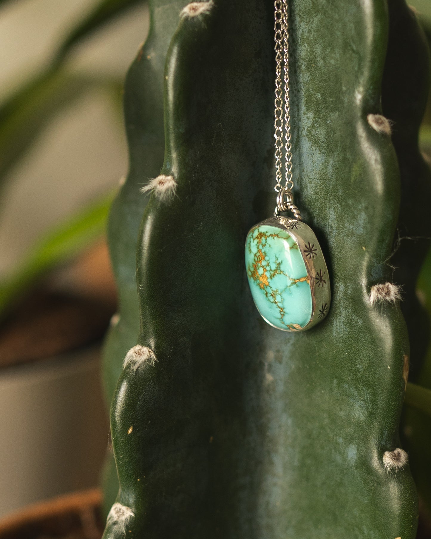 Natural Royston Turquoise Necklace