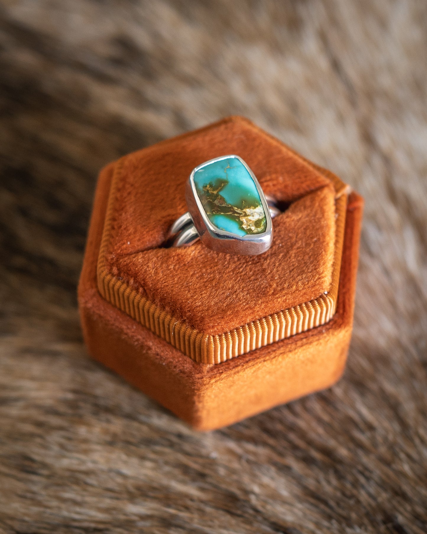 FBF Natural Royston Turquoise Ring