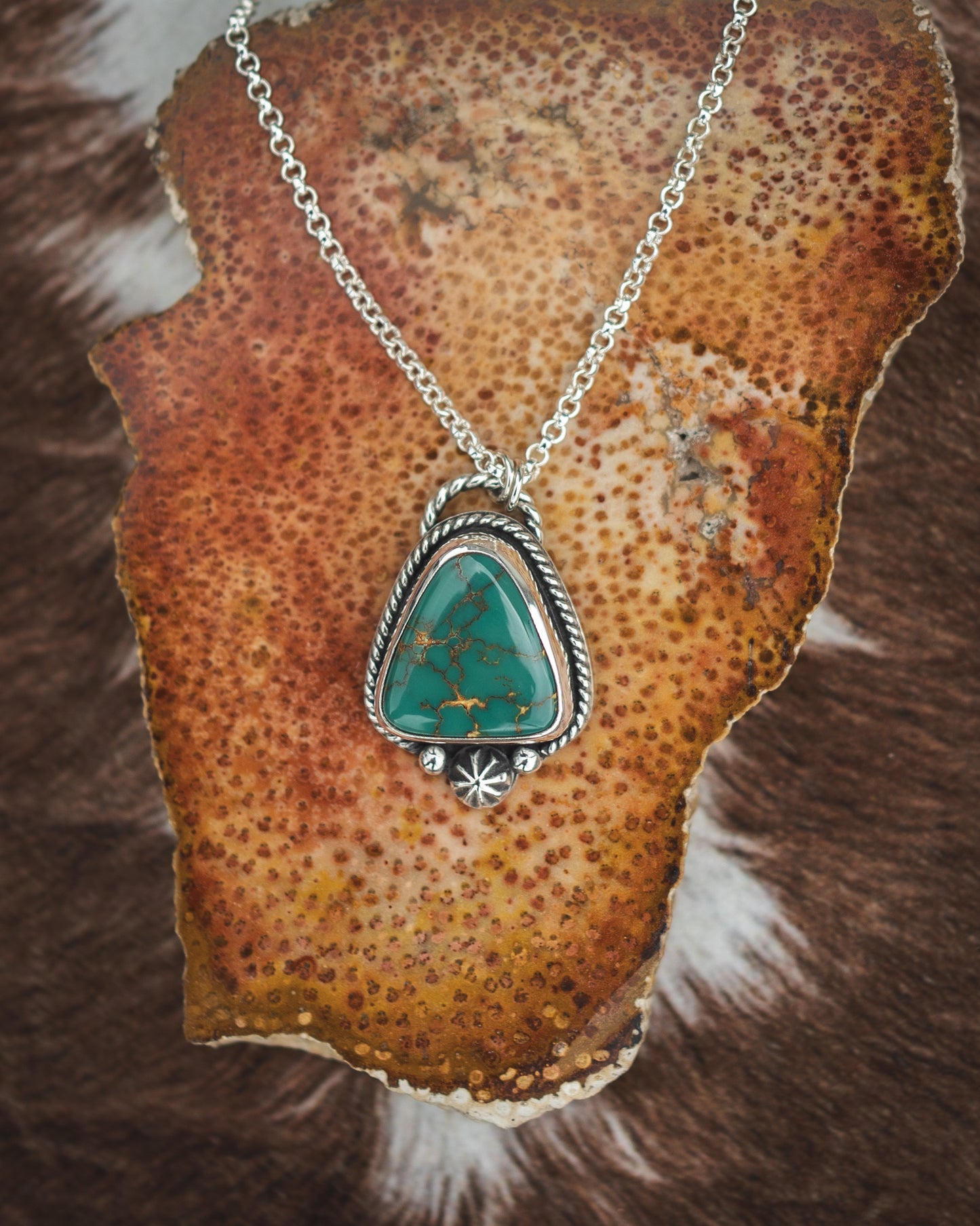 Natural Royston Turquoise Necklace