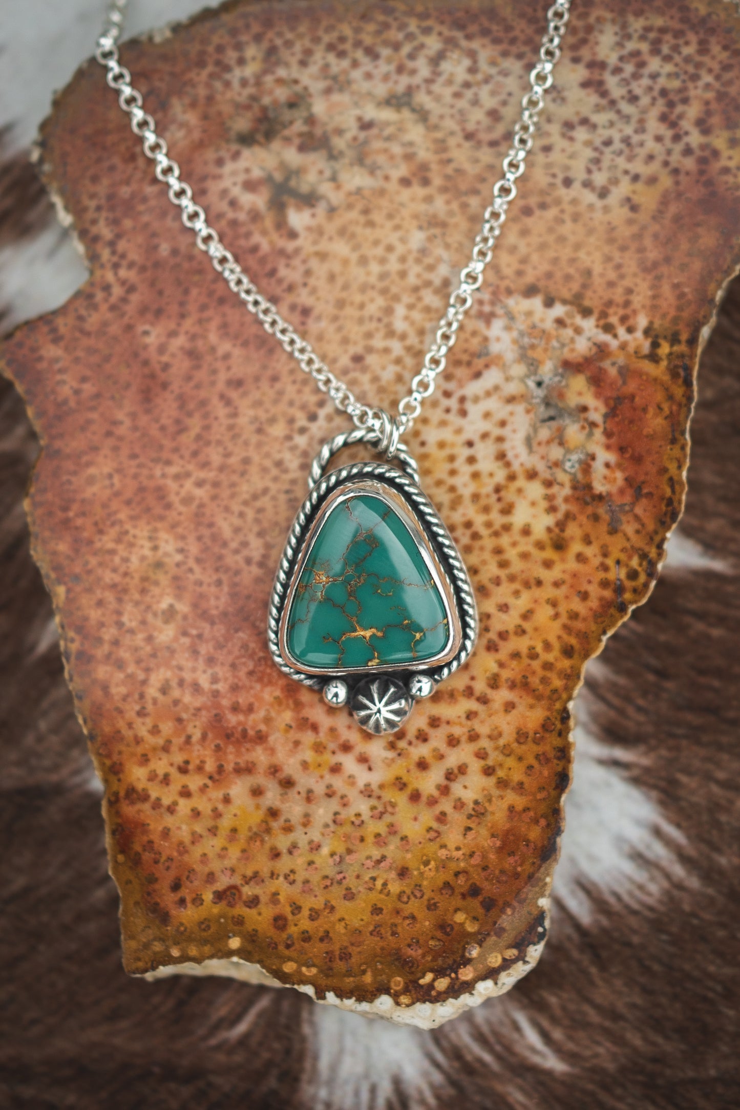 Natural Royston Turquoise Necklace