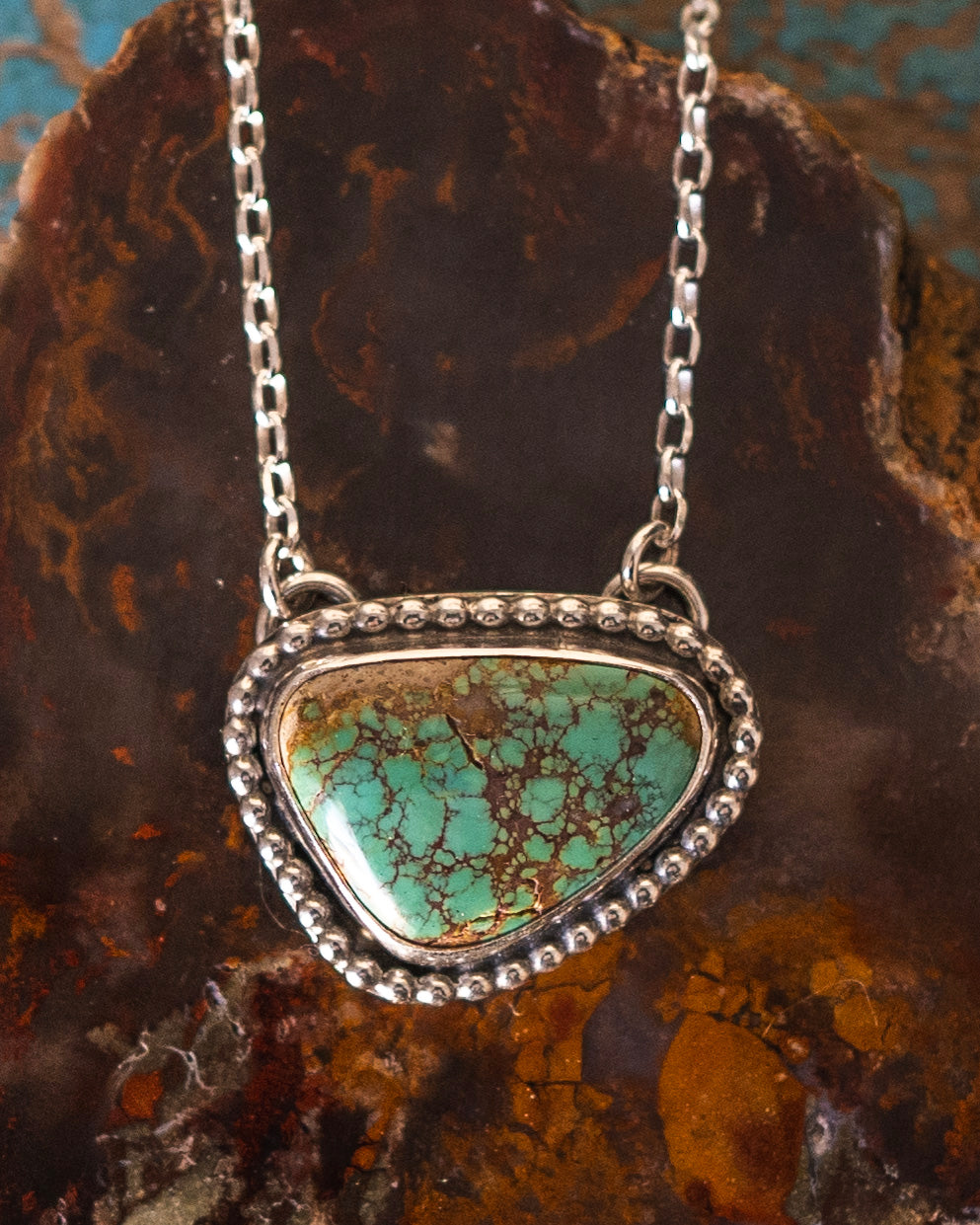 Natural Firebird Turquoise Necklace