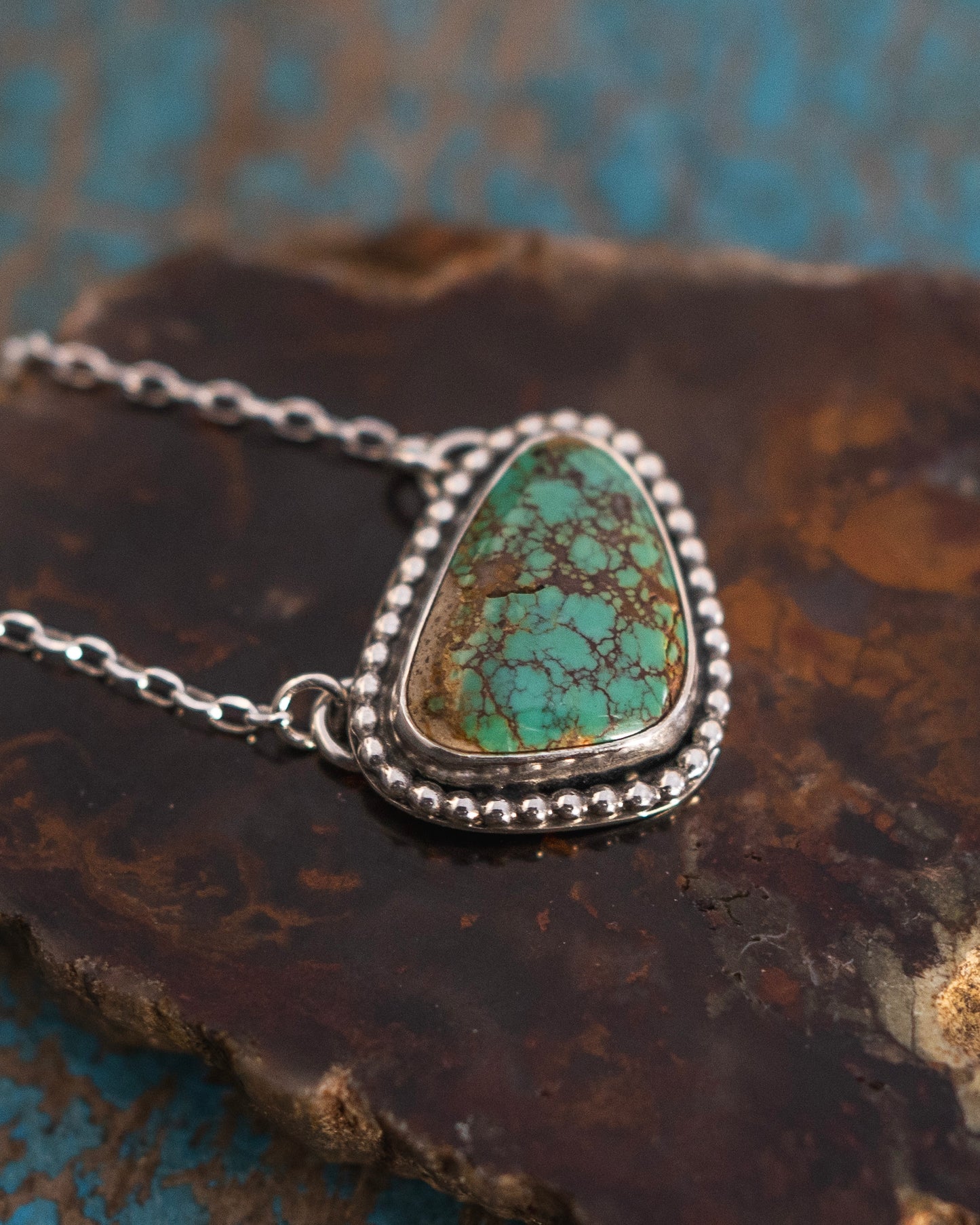 Natural Firebird Turquoise Necklace